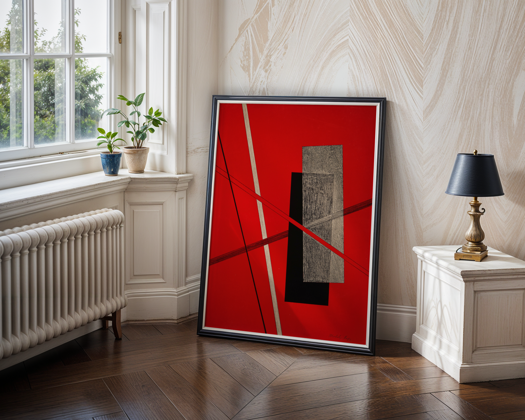 László Moholy-Nagy - Konstruksjon IV