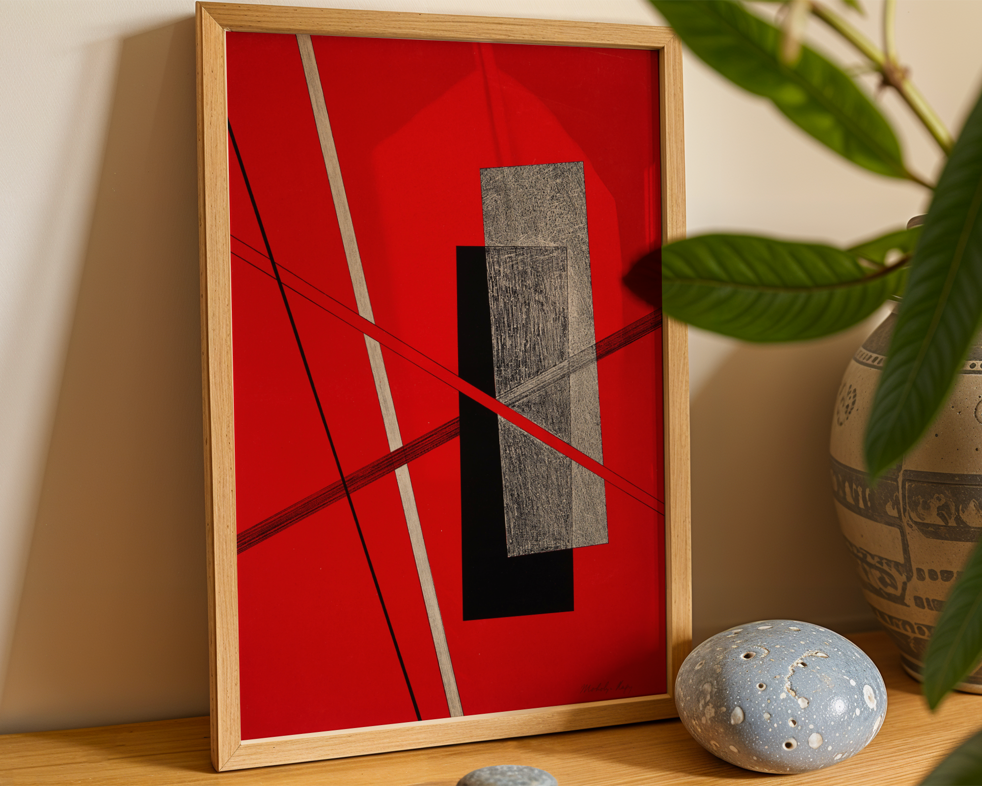 László Moholy-Nagy - Konstruksjon IV