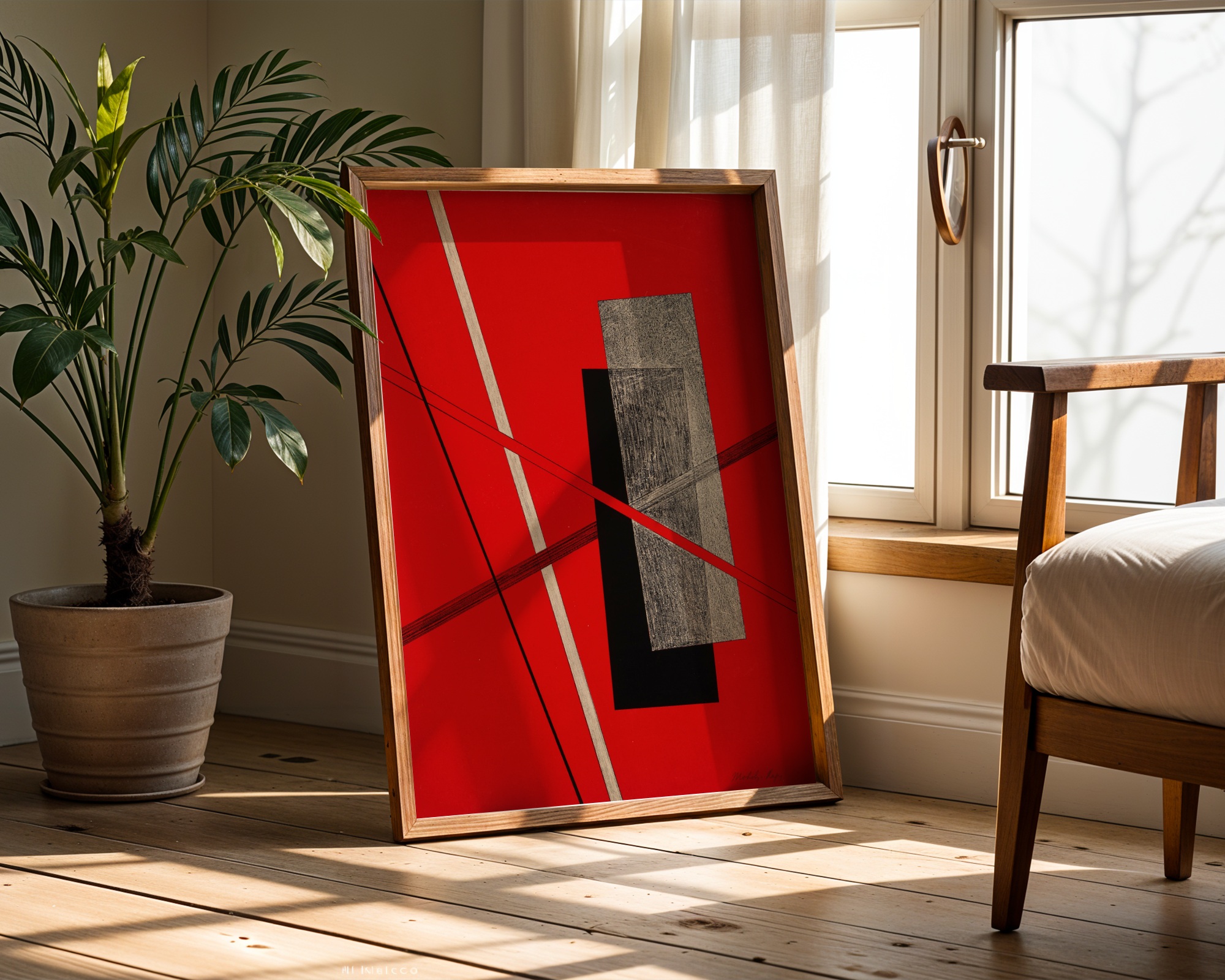 László Moholy-Nagy - Konstruksjon IV