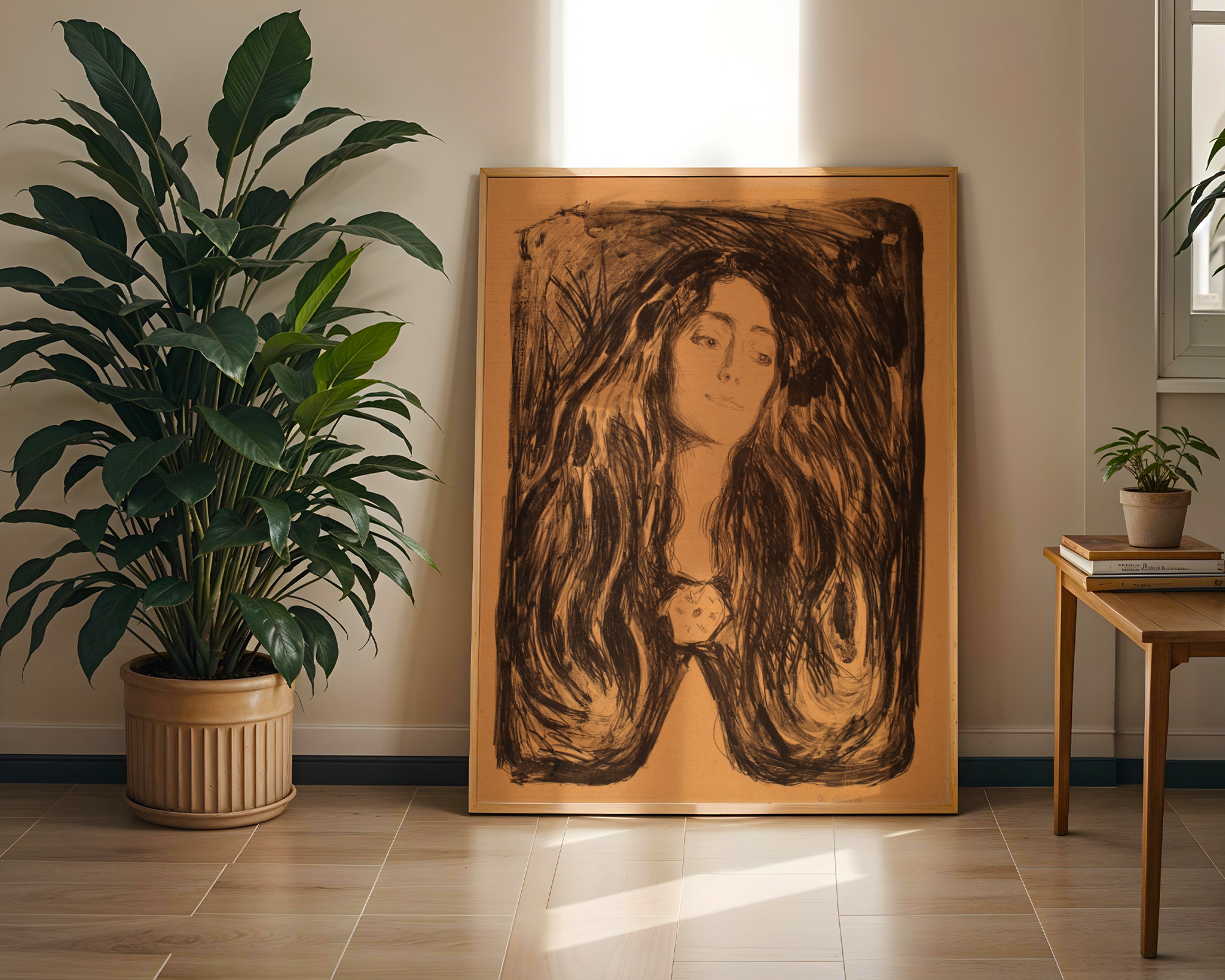 Edvard Munch - Brosjen. Eva Mudocci (1903)