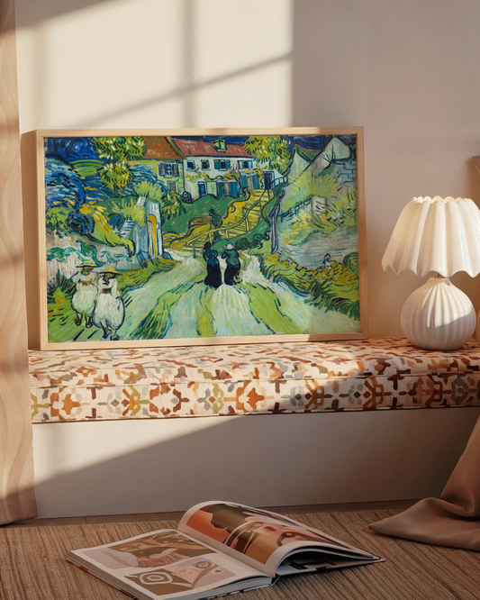 Vincent van Gogh - Stairway at Auvers