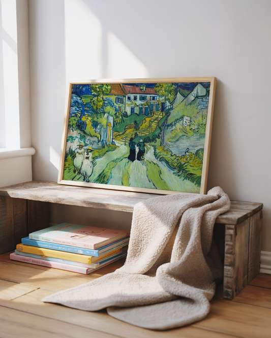 Vincent van Gogh - Stairway at Auvers