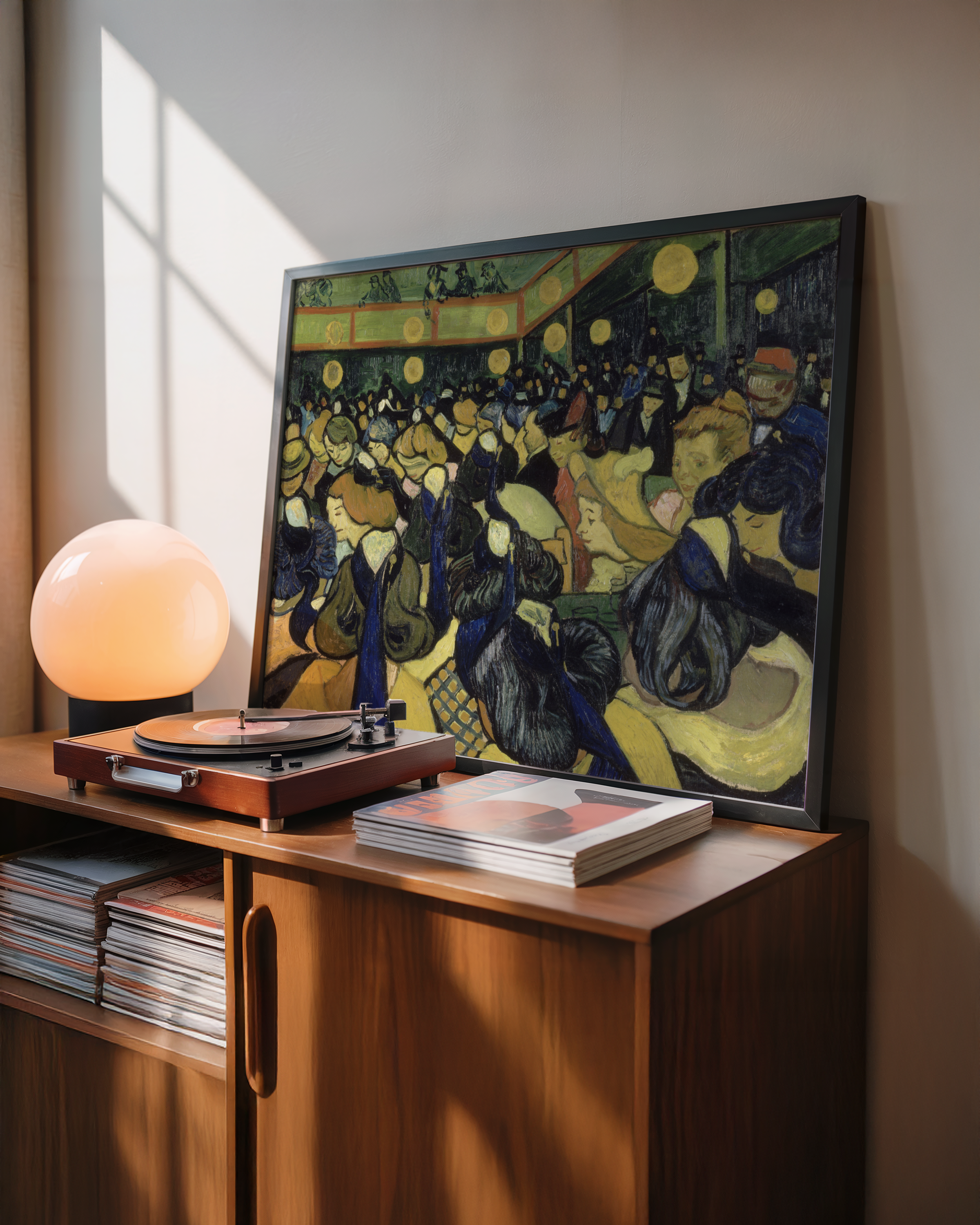 Vincent van Gogh - Dansesalen i Arles