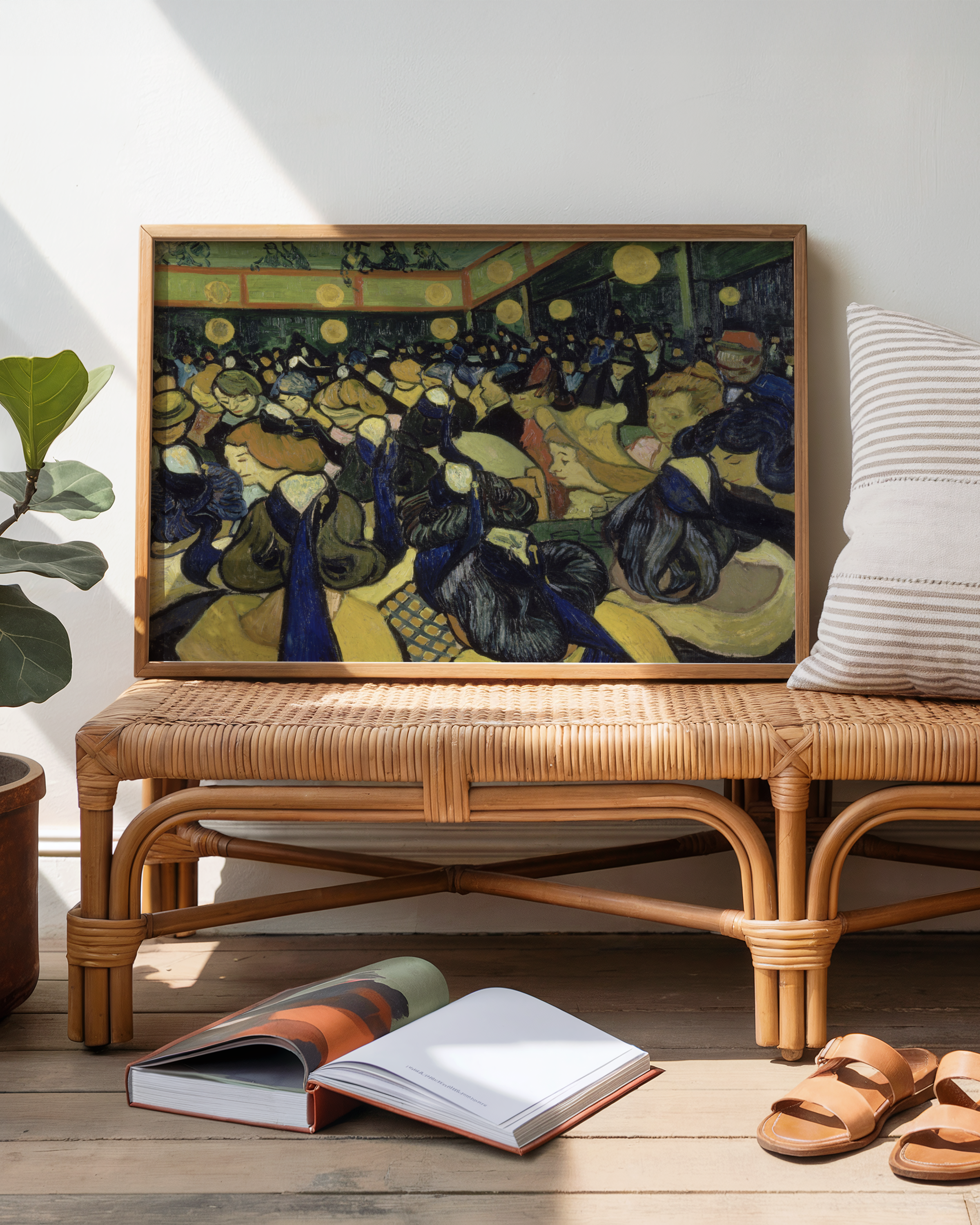 Vincent van Gogh - Dansesalen i Arles