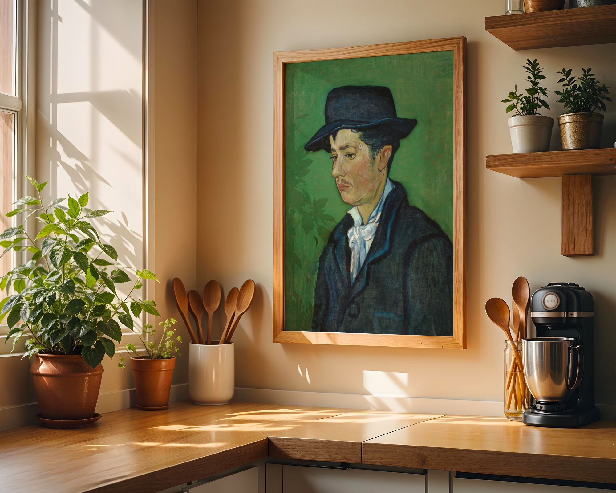 Vincent van Gogh - Portrett av Armand Roulin (1888)