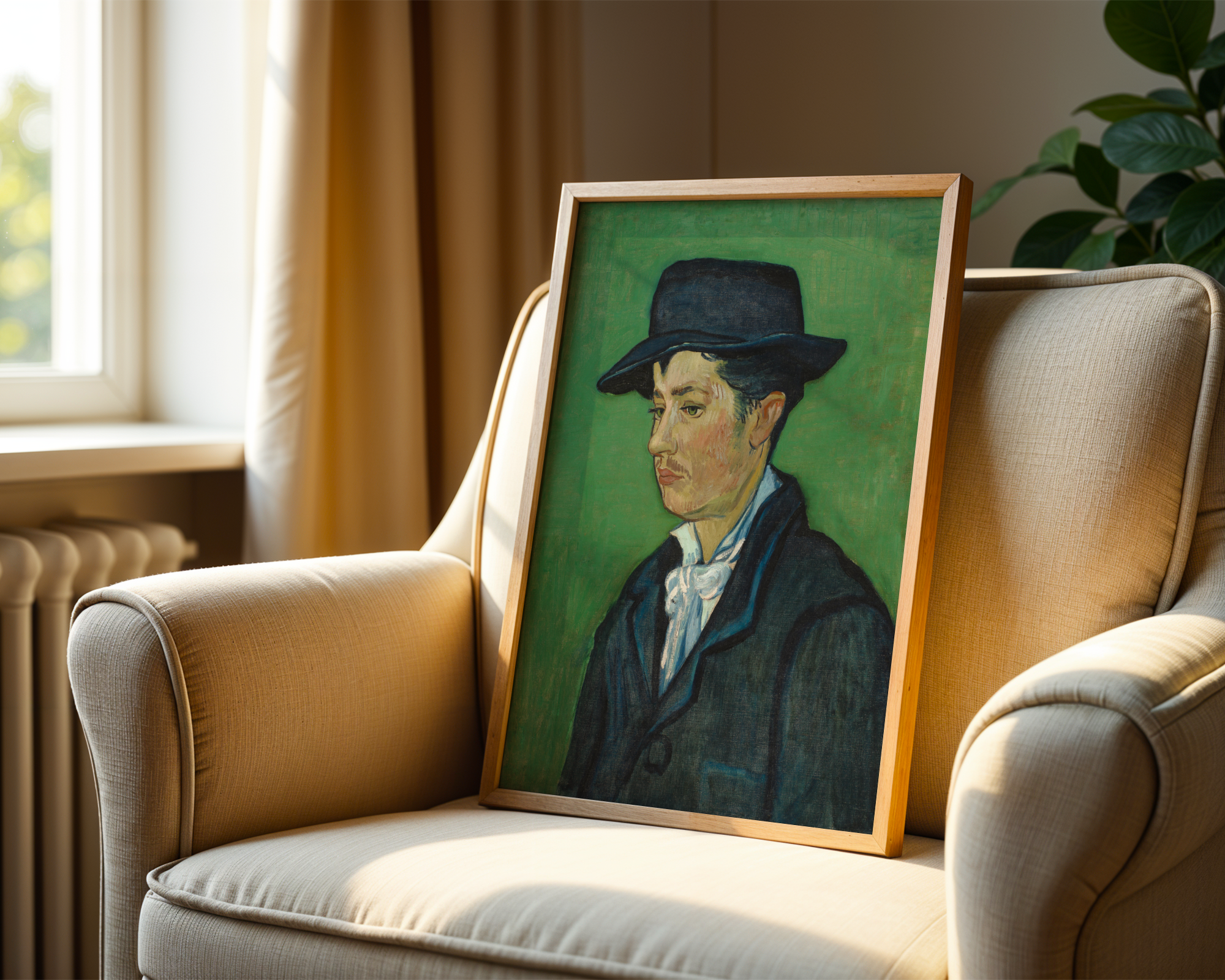 Vincent van Gogh - Portrett av Armand Roulin (1888)
