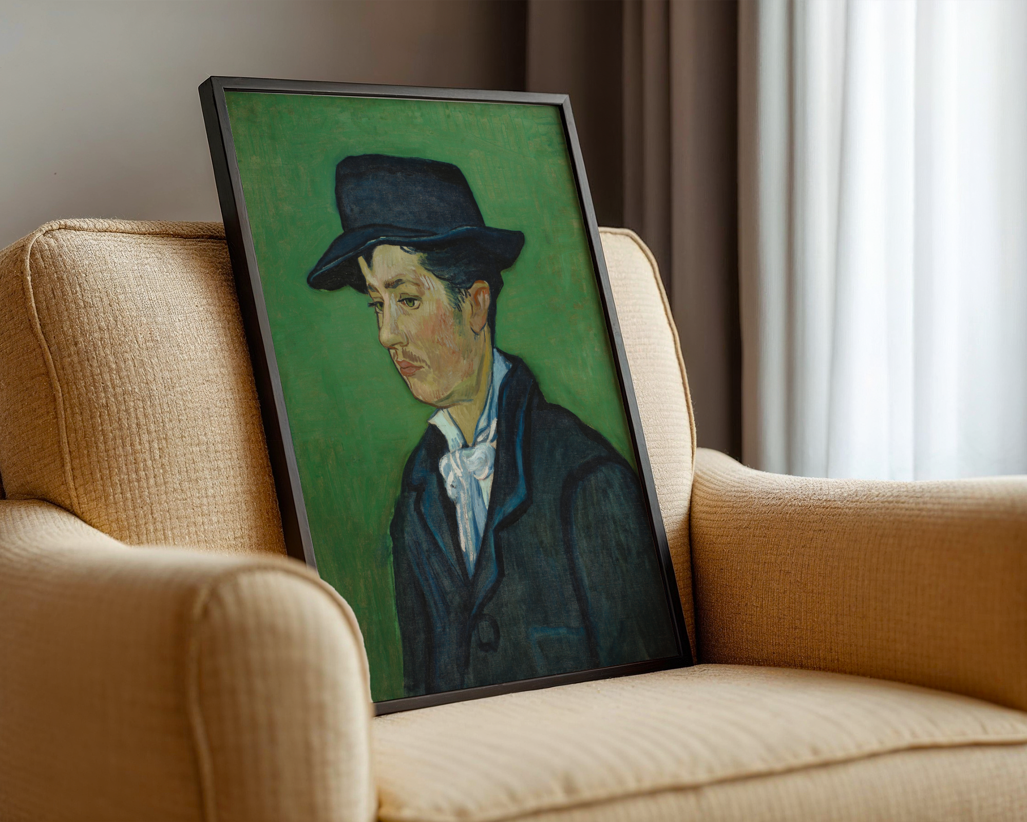 Vincent van Gogh - Portrett av Armand Roulin (1888)
