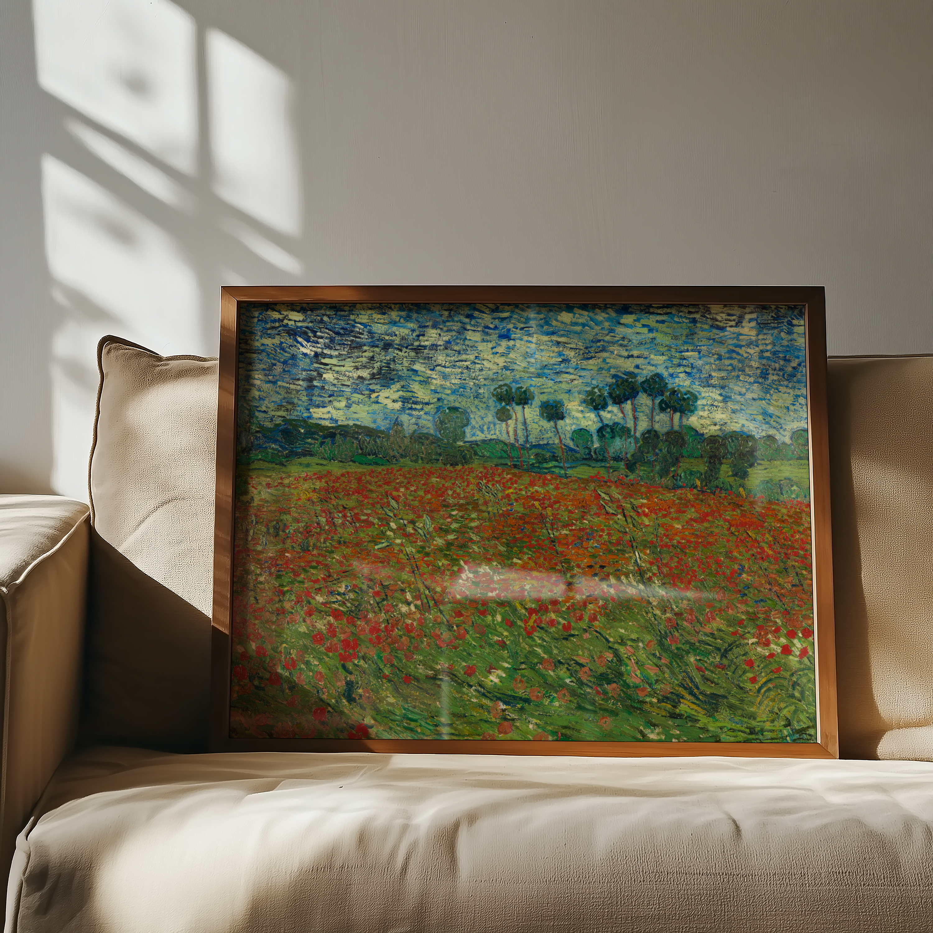 Vincent van Gogh - Valmuefelt (Poppy Field) 1889