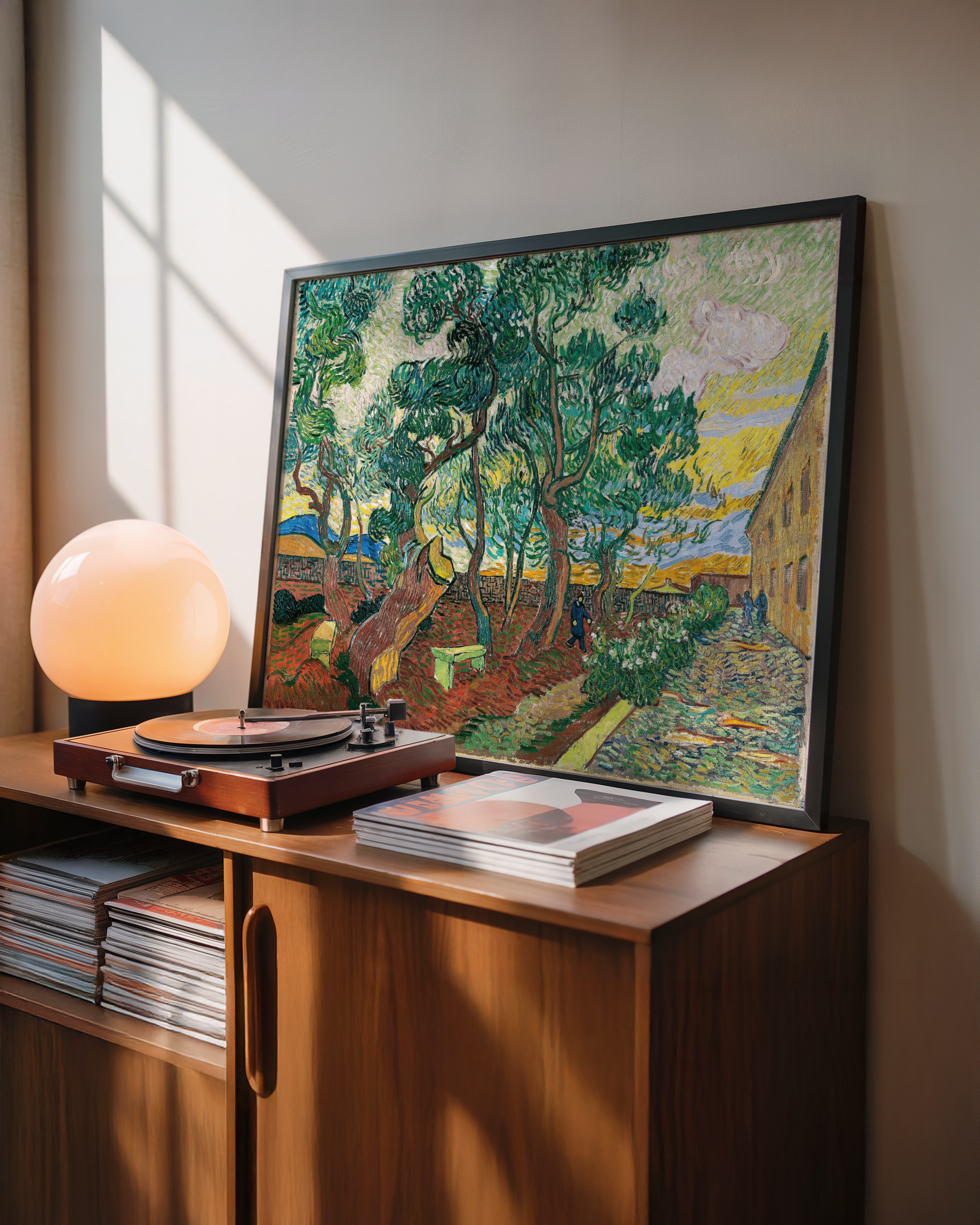 Vincent van Gogh - Le parc de l'hôpital, à Saint-Rémy (1889)