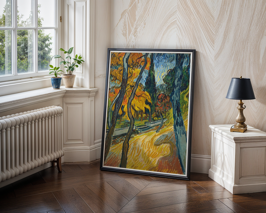 Vincent van Gogh - Hagen ved asylet i Saint-Rémy (1889)