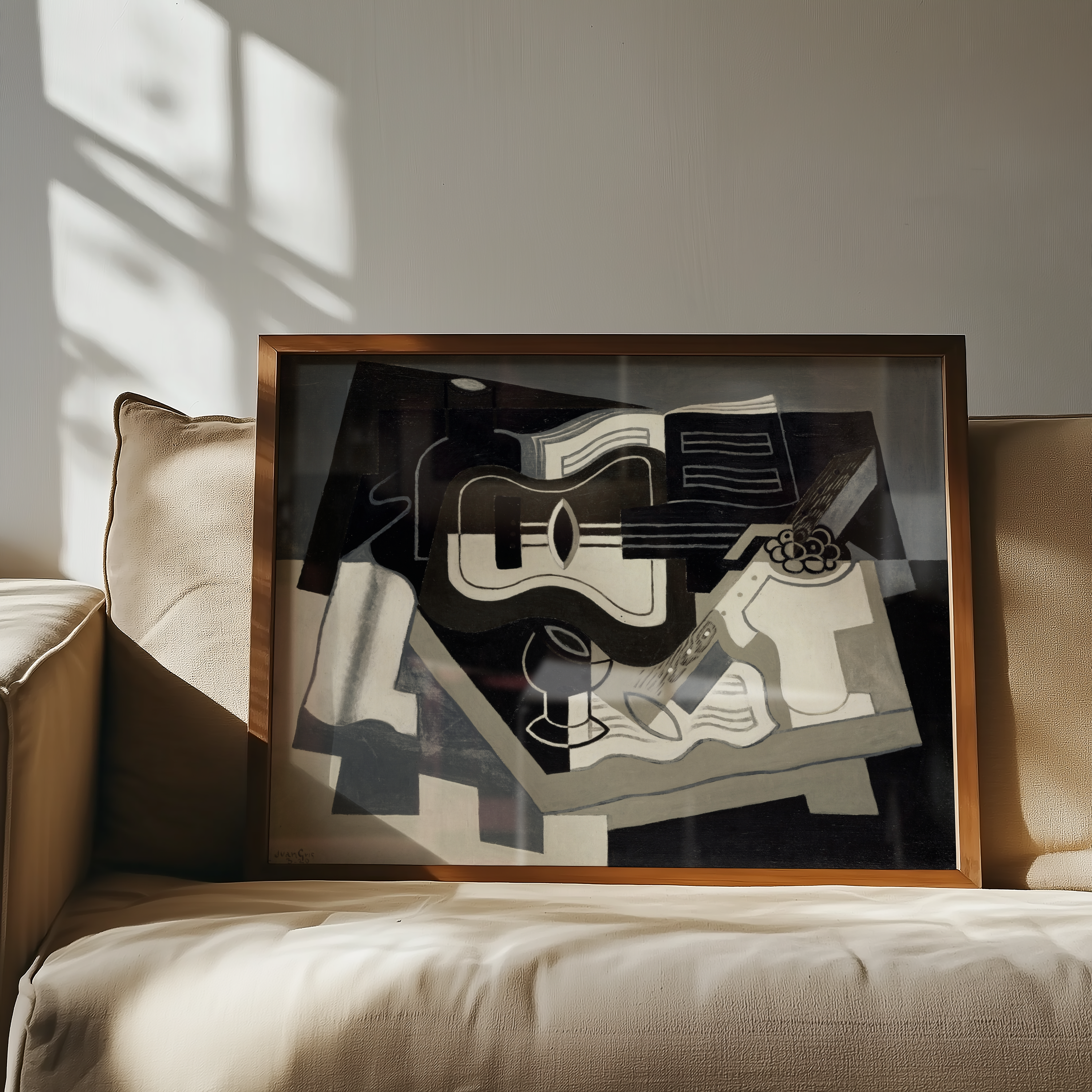 Juan Gris - Gitar og klarinett (1920)