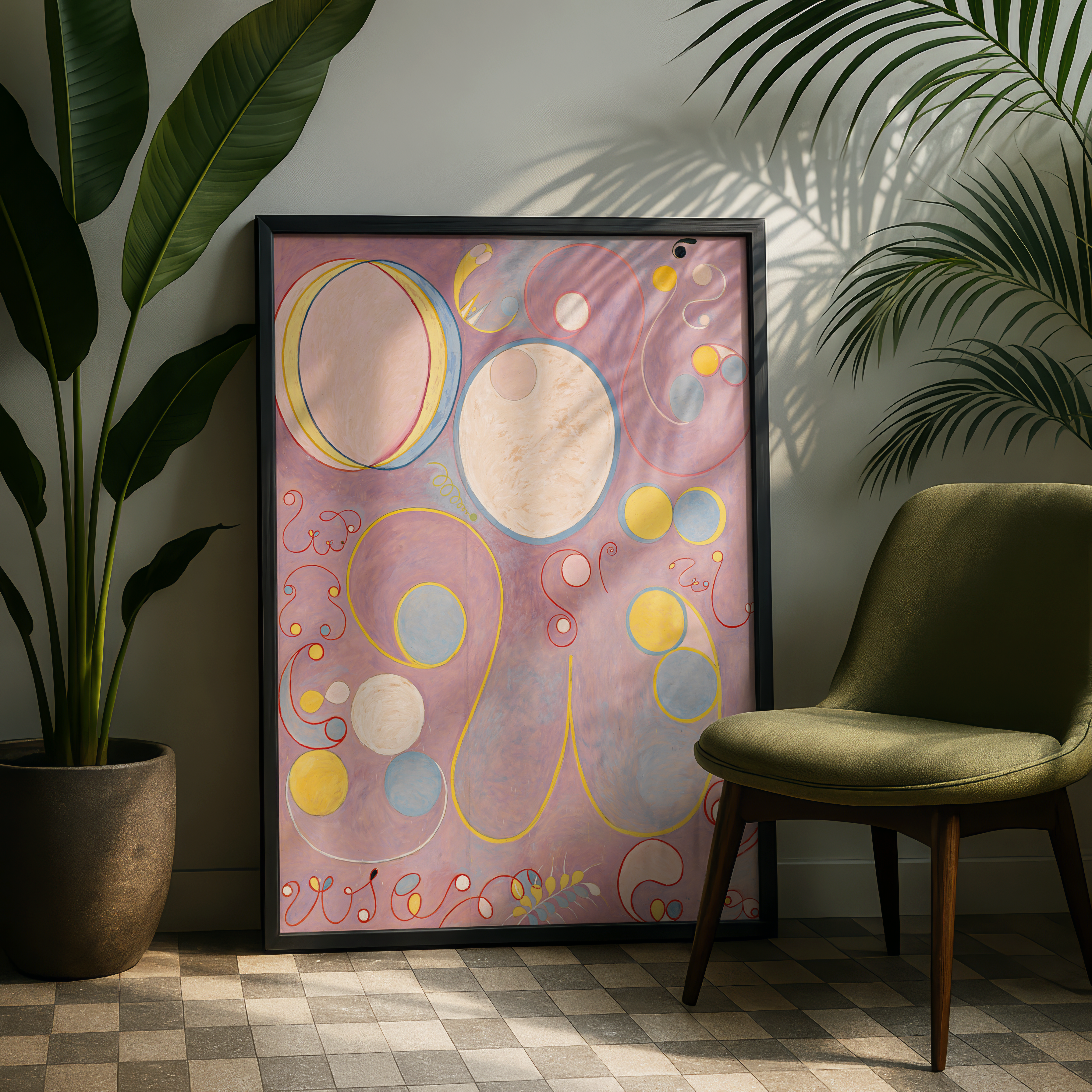 Hilma af Klint - The Ten Largest, No. 8, Adulthood