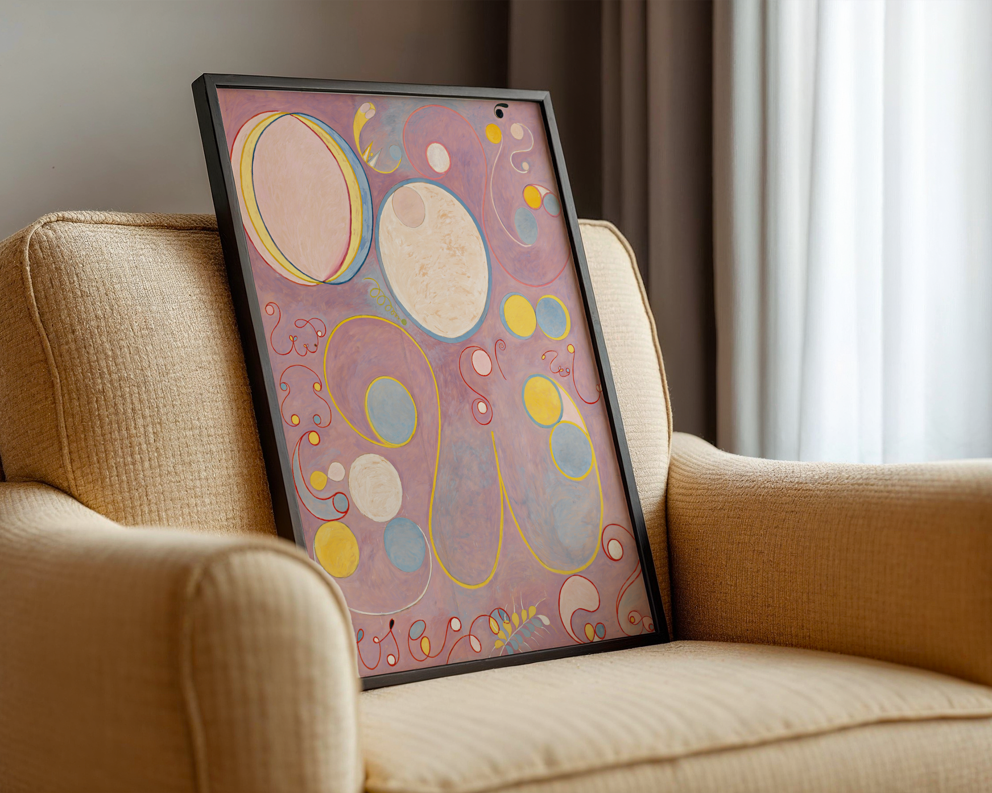 Hilma af Klint - The Ten Largest, No. 8, Adulthood