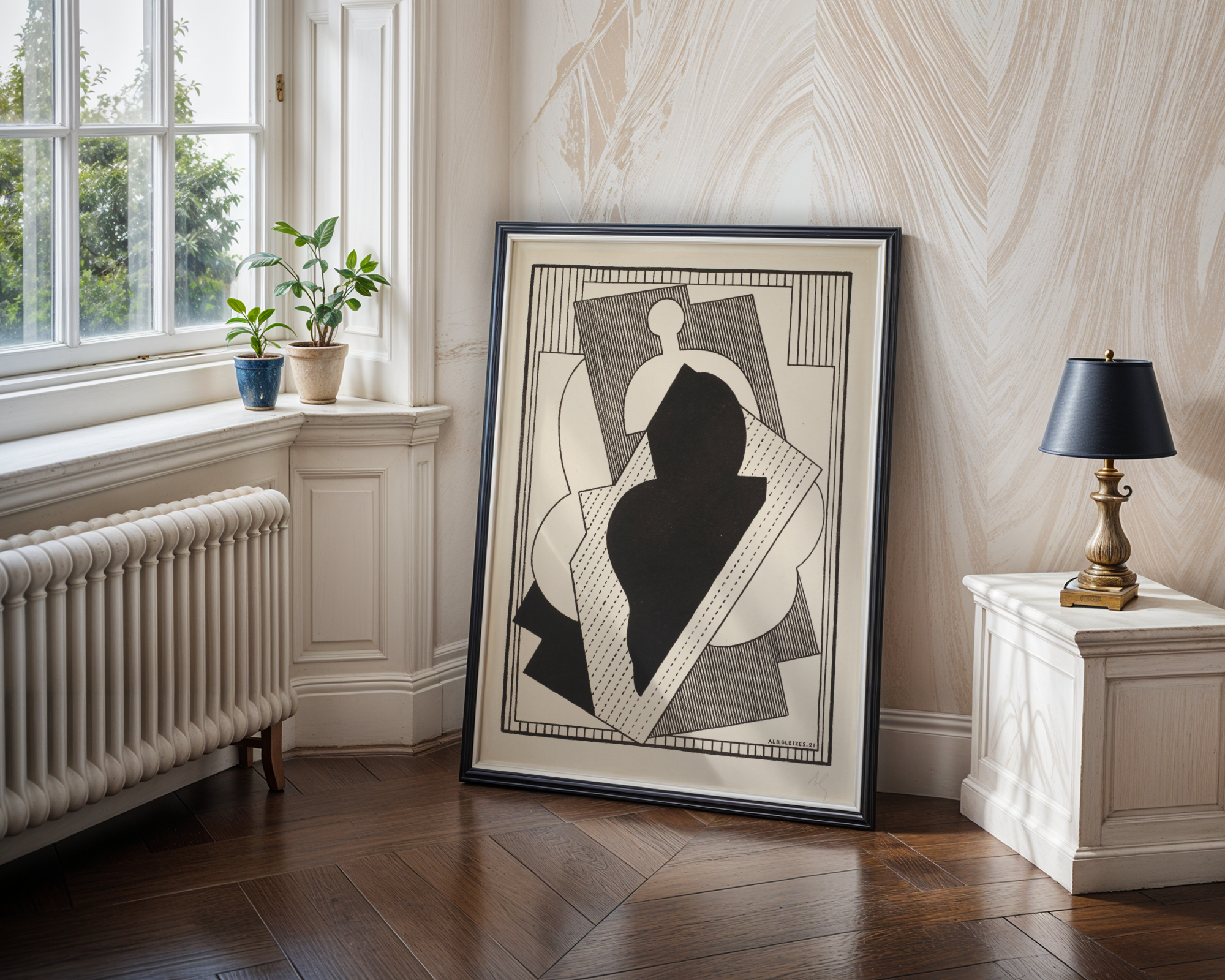 Albert Gleizes - Cubist Composition (Centre Noir)