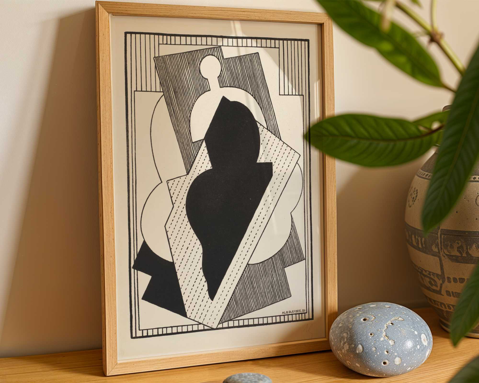 Albert Gleizes - Cubist Composition (Centre Noir)