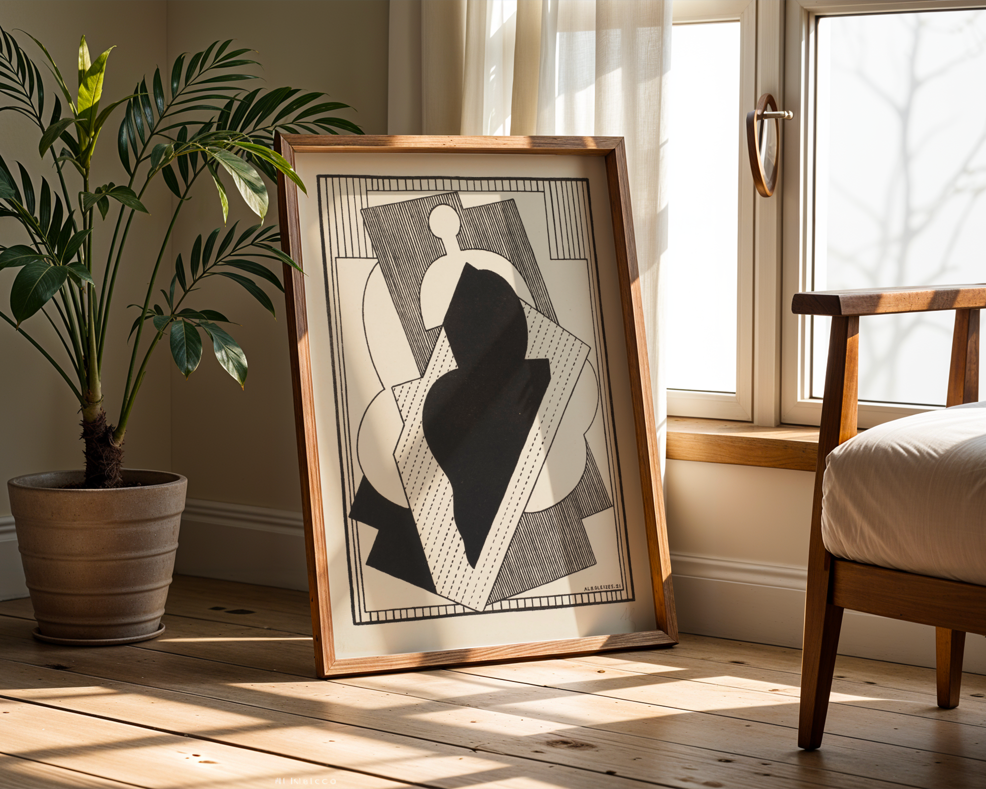 Albert Gleizes - Cubist Composition (Centre Noir)