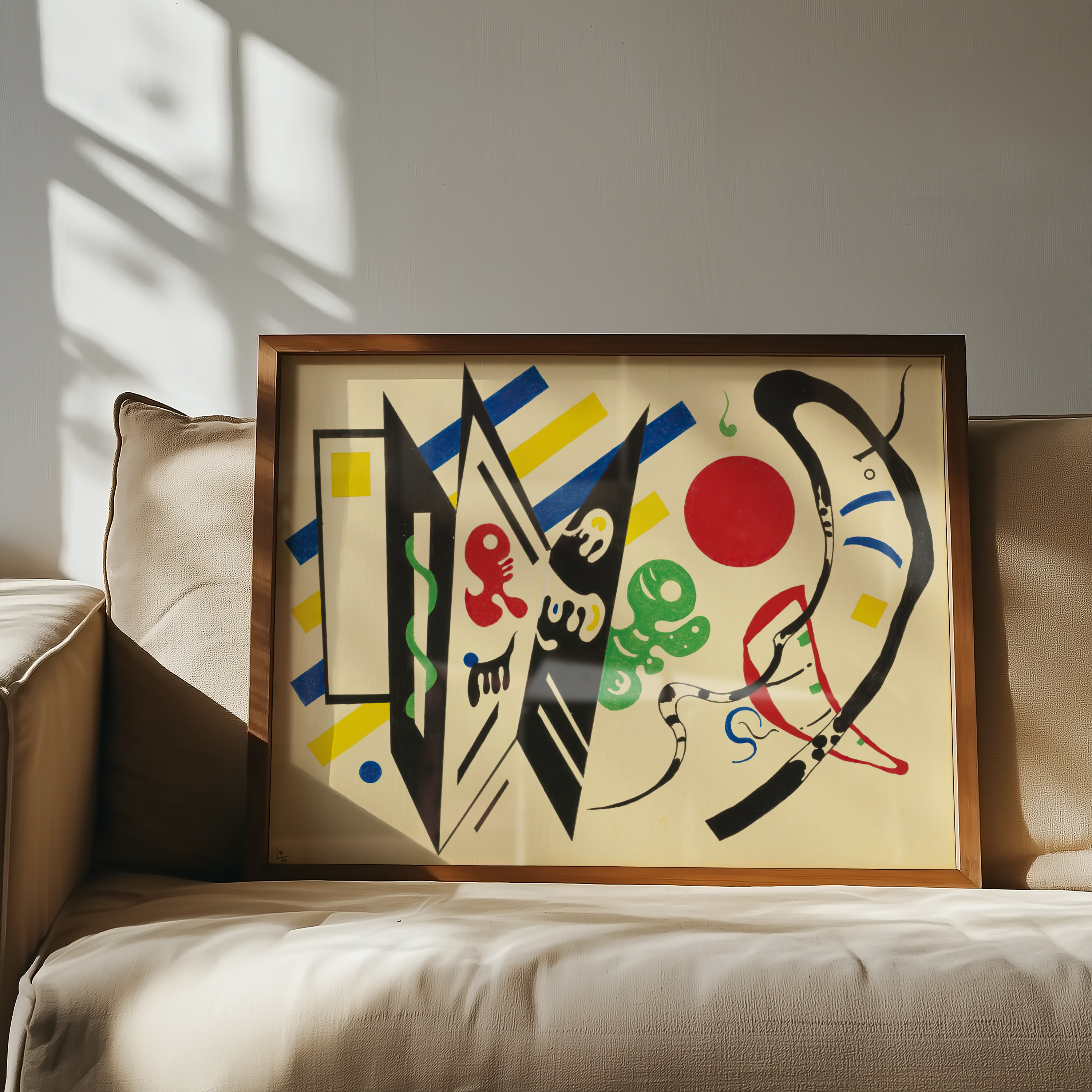 Wassily Kandinsky - Reciproque (1942)