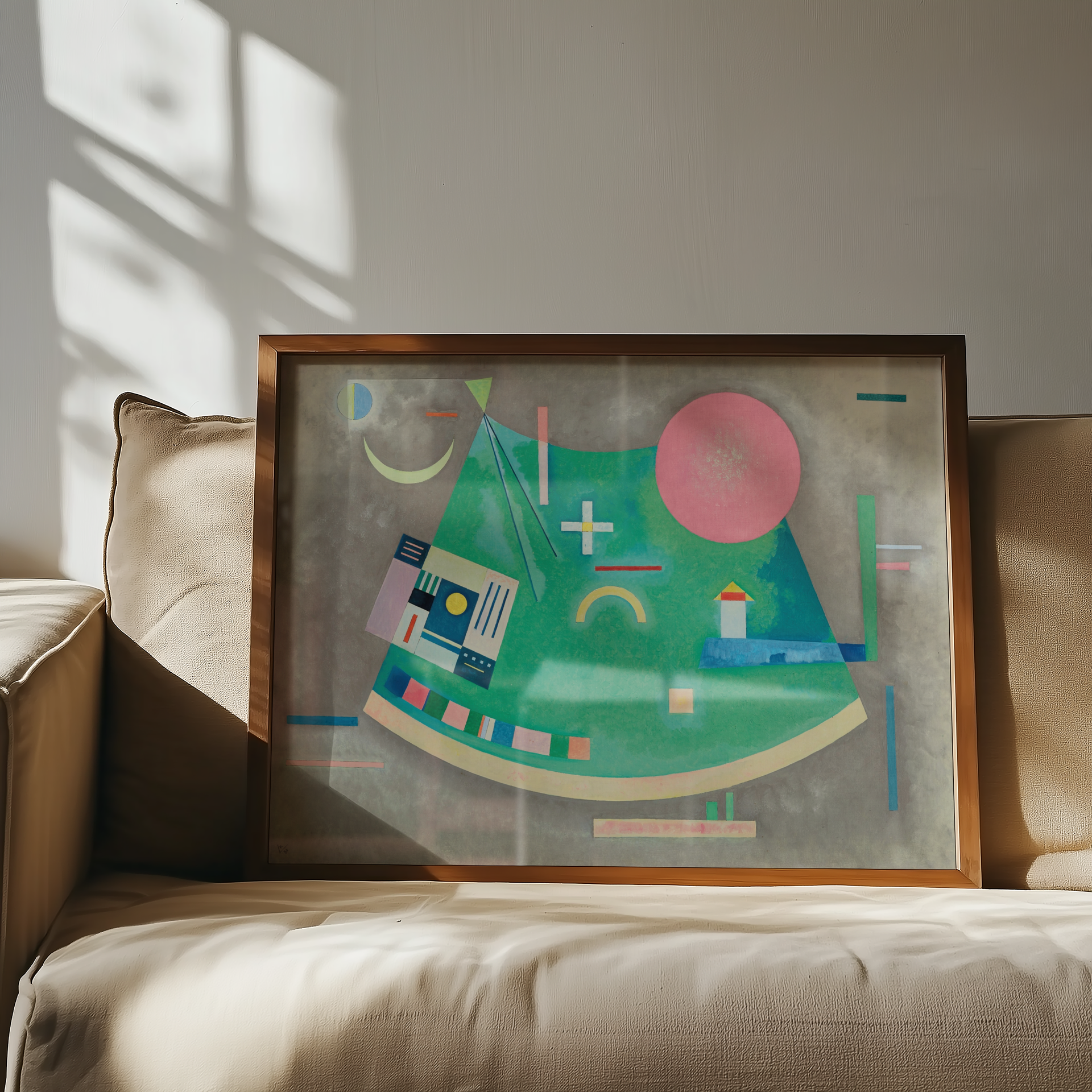 Wassily Kandinsky - Arrow to the Circle (1930)