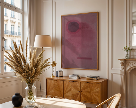 Wassily Kandinsky - Kreis und Rechteck (Sirkel og rektangel) 1932