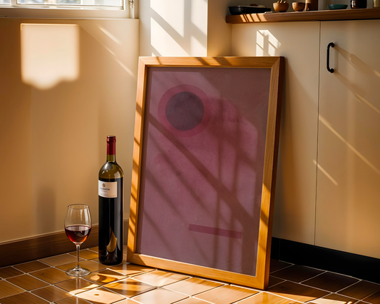 Wassily Kandinsky - Kreis und Rechteck (Sirkel og rektangel) 1932