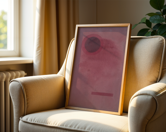 Wassily Kandinsky - Kreis und Rechteck (Sirkel og rektangel) 1932