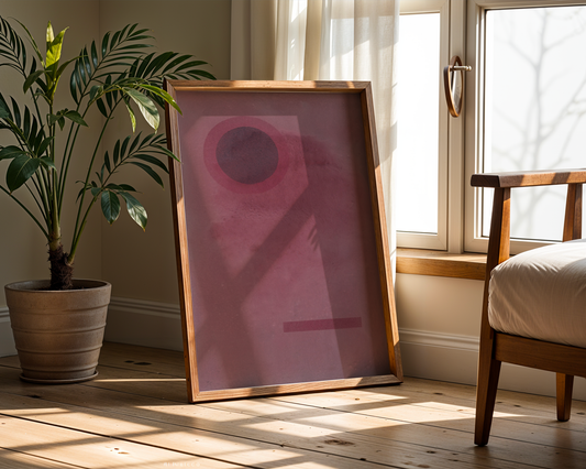 Wassily Kandinsky - Kreis und Rechteck (Sirkel og rektangel) 1932