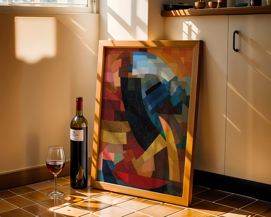 Otto Freundlich - Fragments de figure à l'ensemble des plans (1928)