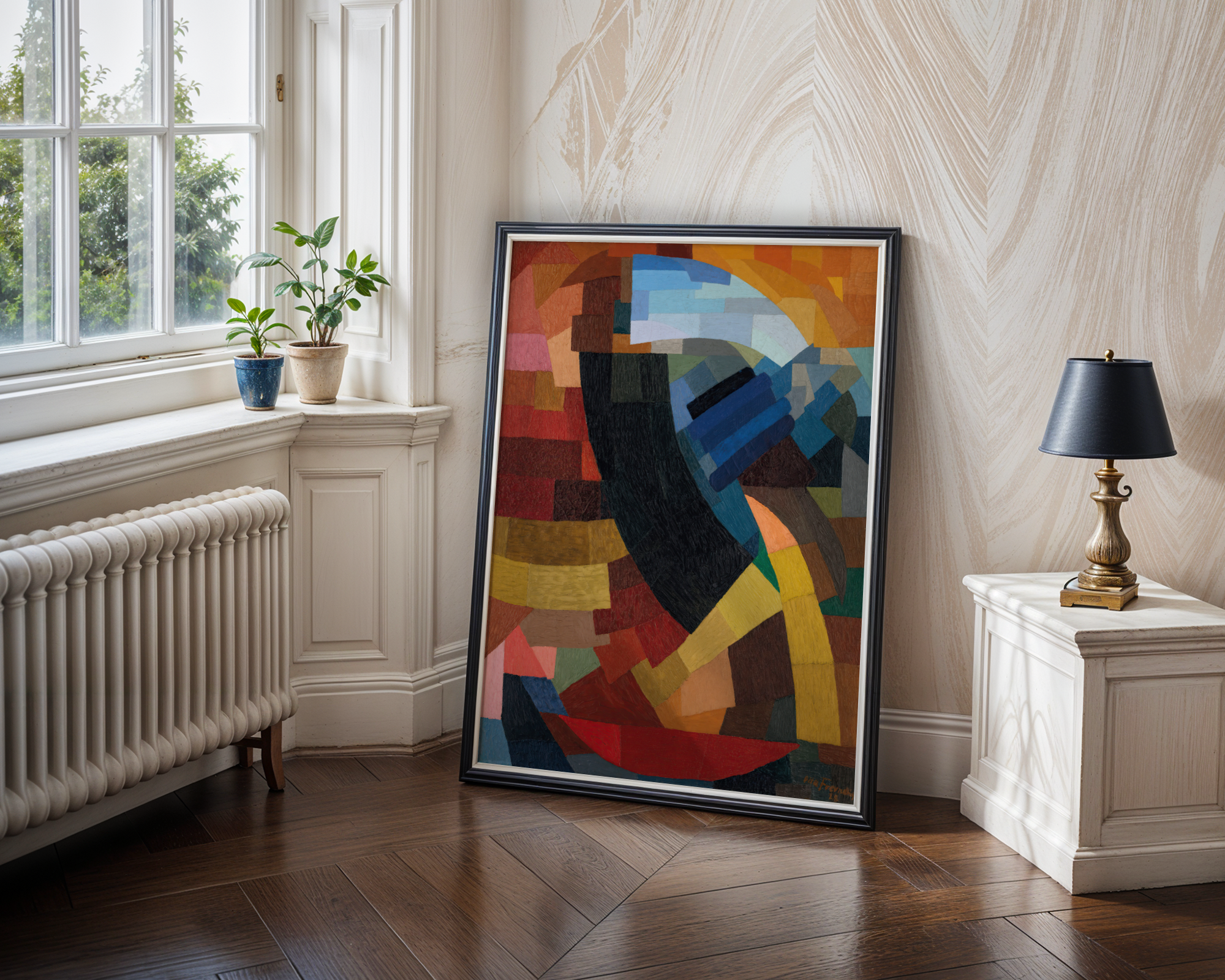 Otto Freundlich - Fragments de figure à l'ensemble des plans (1928)