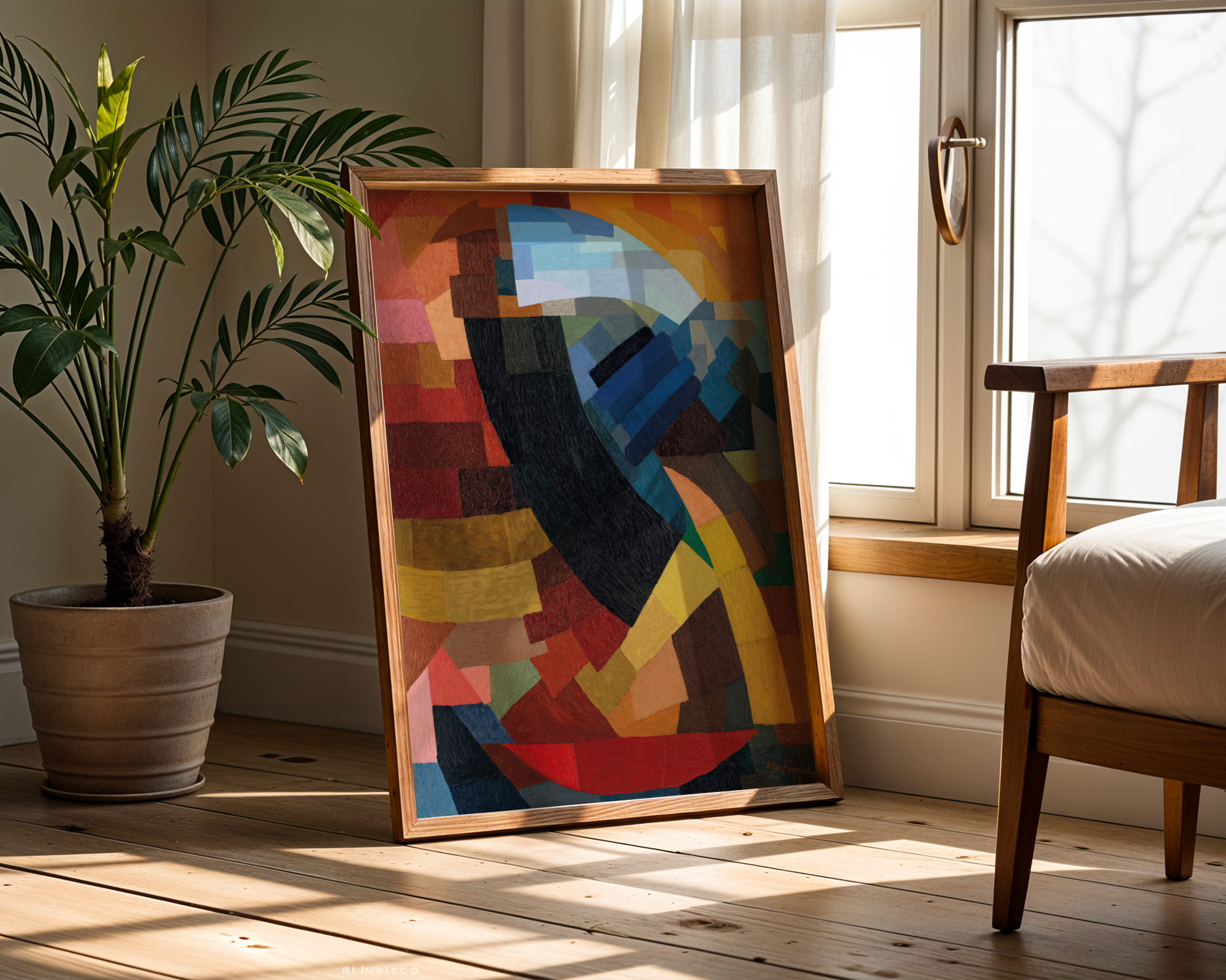 Otto Freundlich - Fragments de figure à l'ensemble des plans (1928)