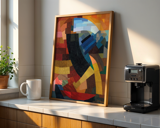 Otto Freundlich - Fragments de figure à l'ensemble des plans (1928)