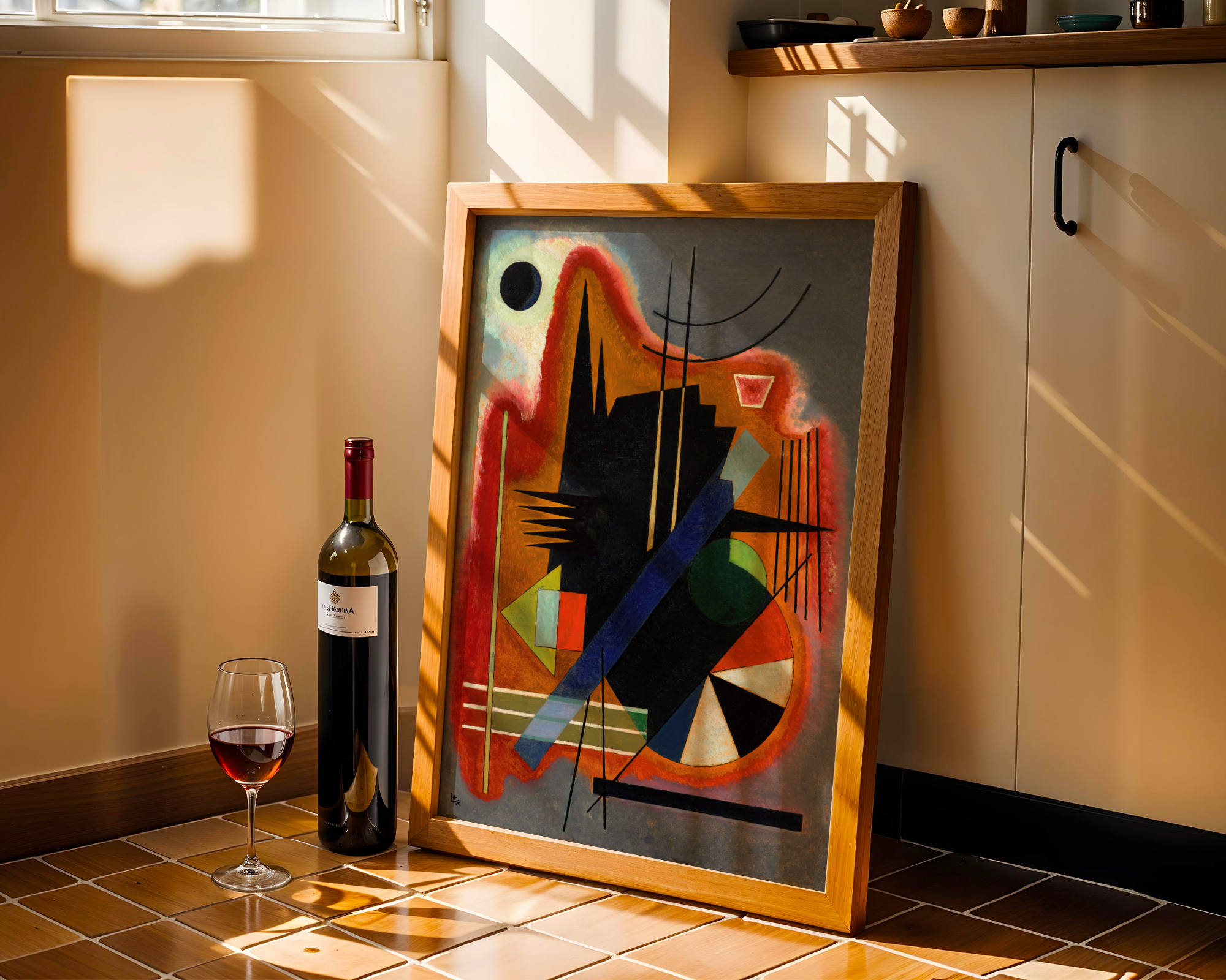 Wassily Kandinsky - Einige Spitzen (Noen spisser)