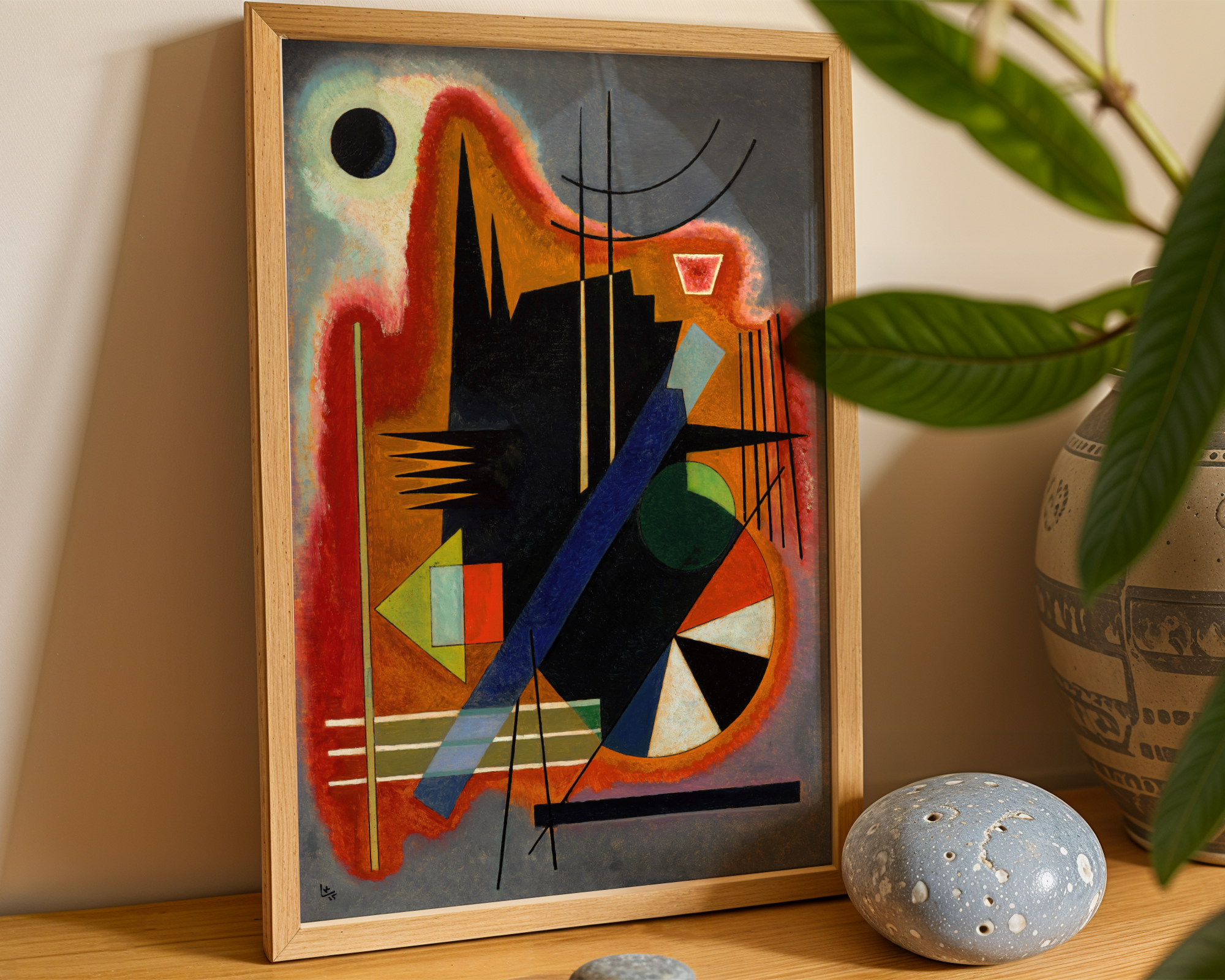 Wassily Kandinsky - Einige Spitzen (Noen spisser)