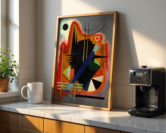 Wassily Kandinsky - Einige Spitzen (Noen spisser)