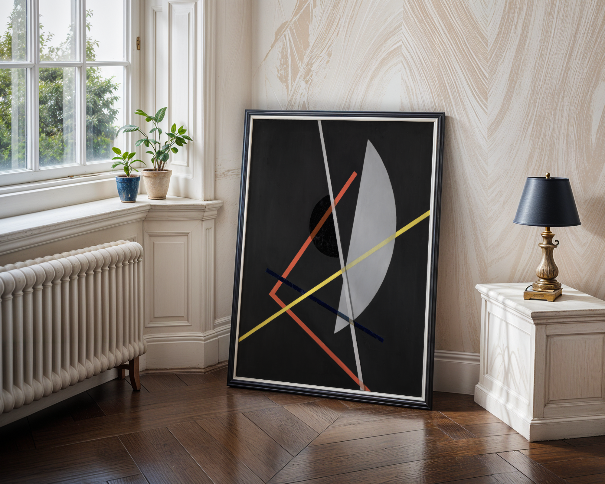 László Moholy-Nagy - E IV (Construction VII) 1922