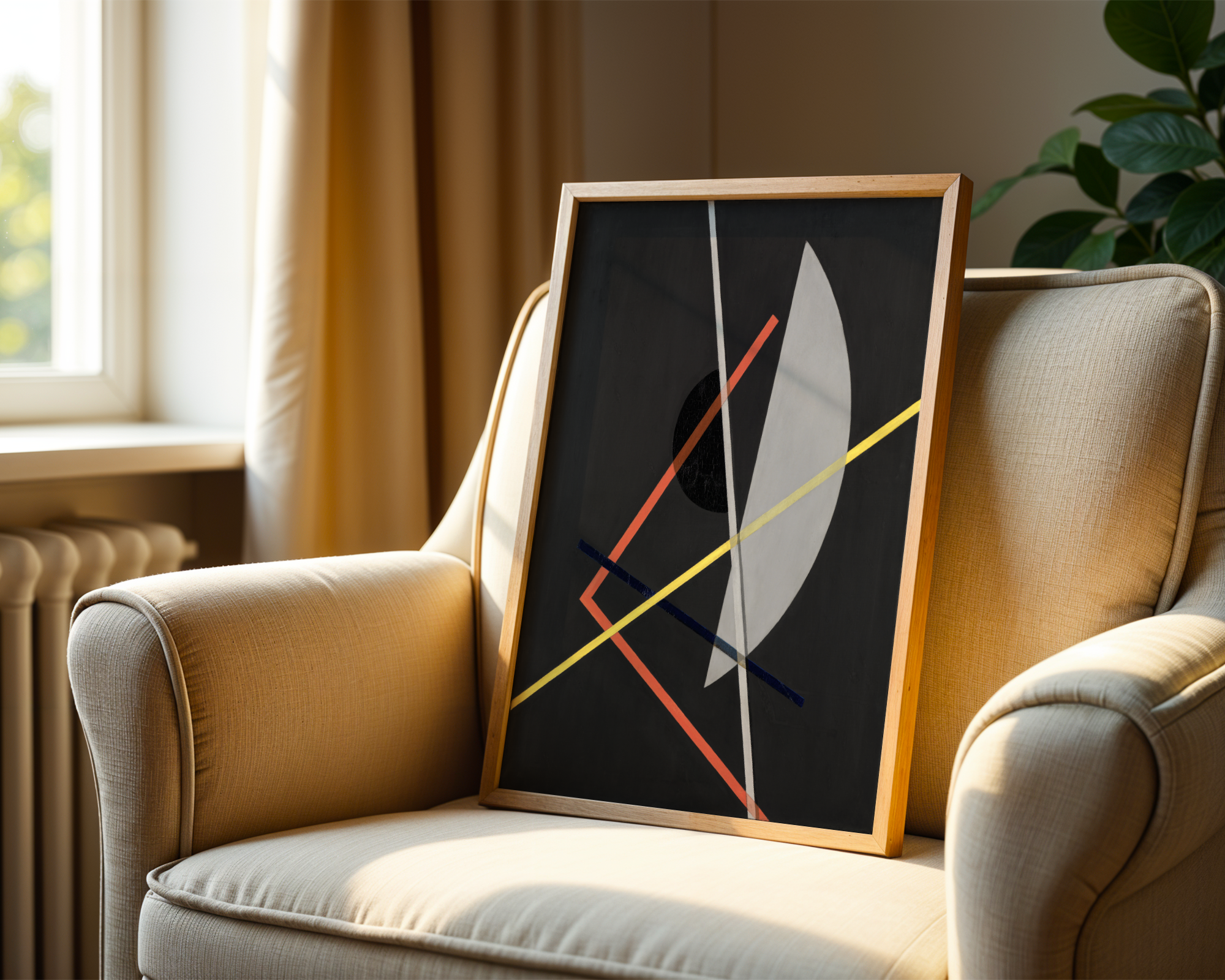 László Moholy-Nagy - E IV (Construction VII) 1922
