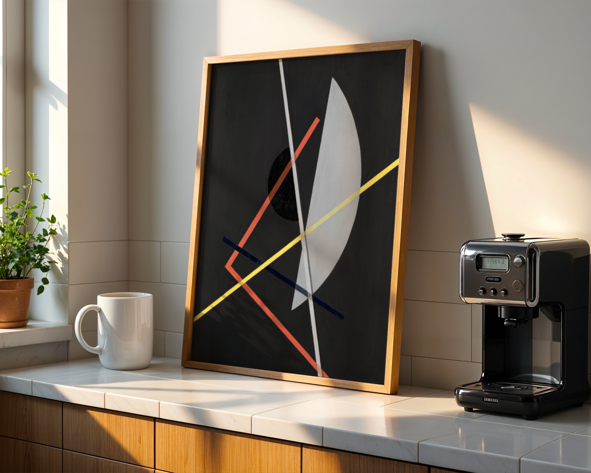 László Moholy-Nagy - E IV (Construction VII) 1922