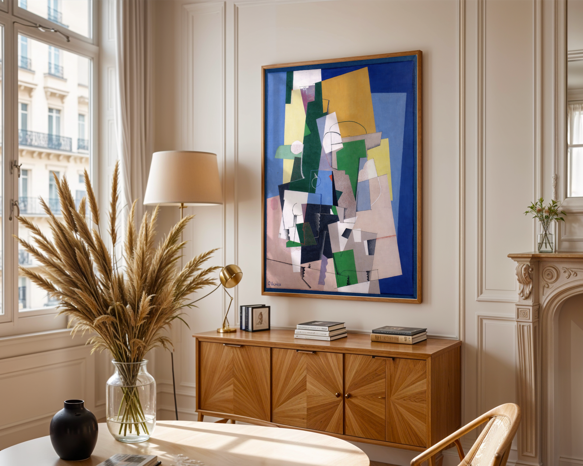Georges Valmier - Cubist Composition