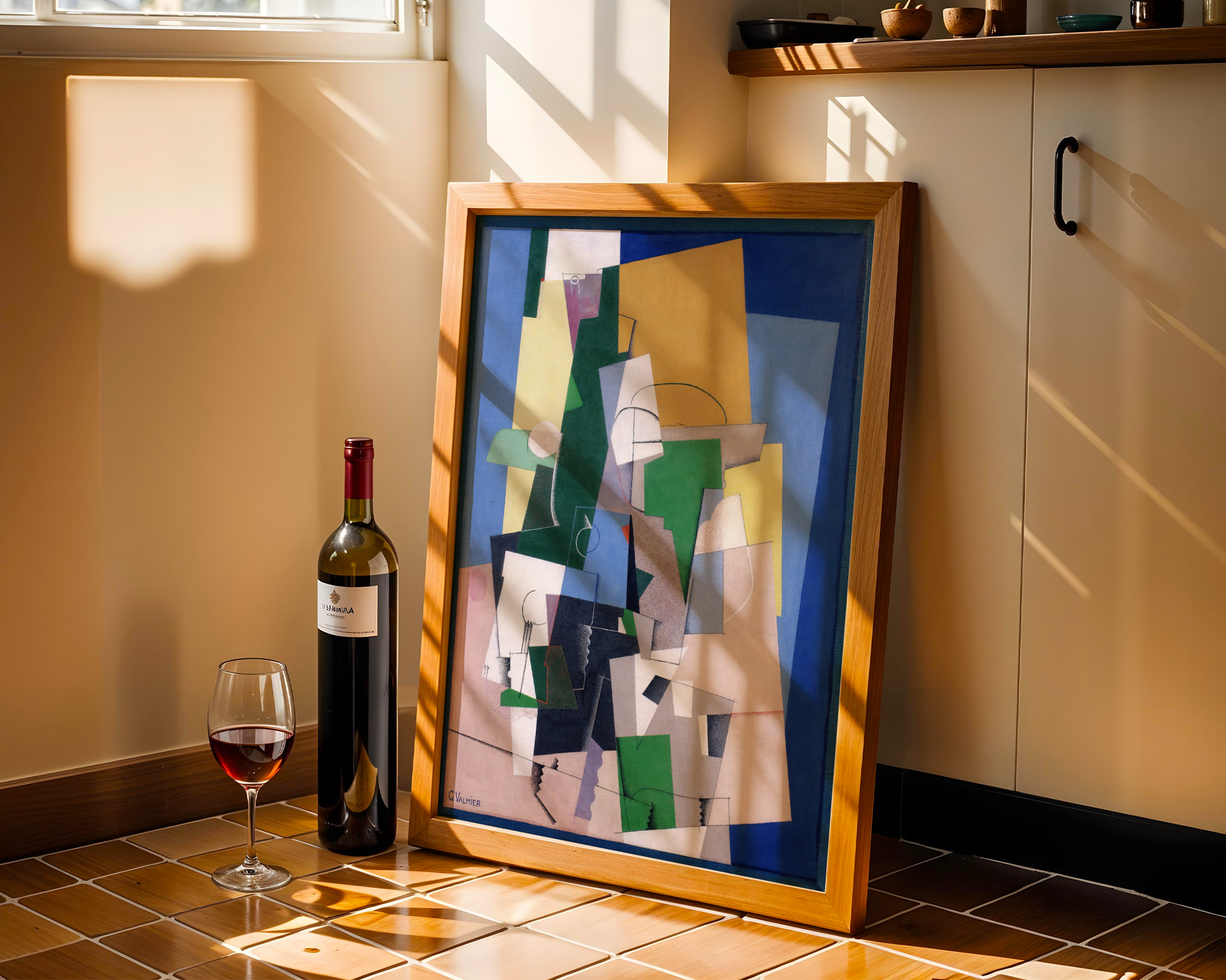 Georges Valmier - Cubist Composition
