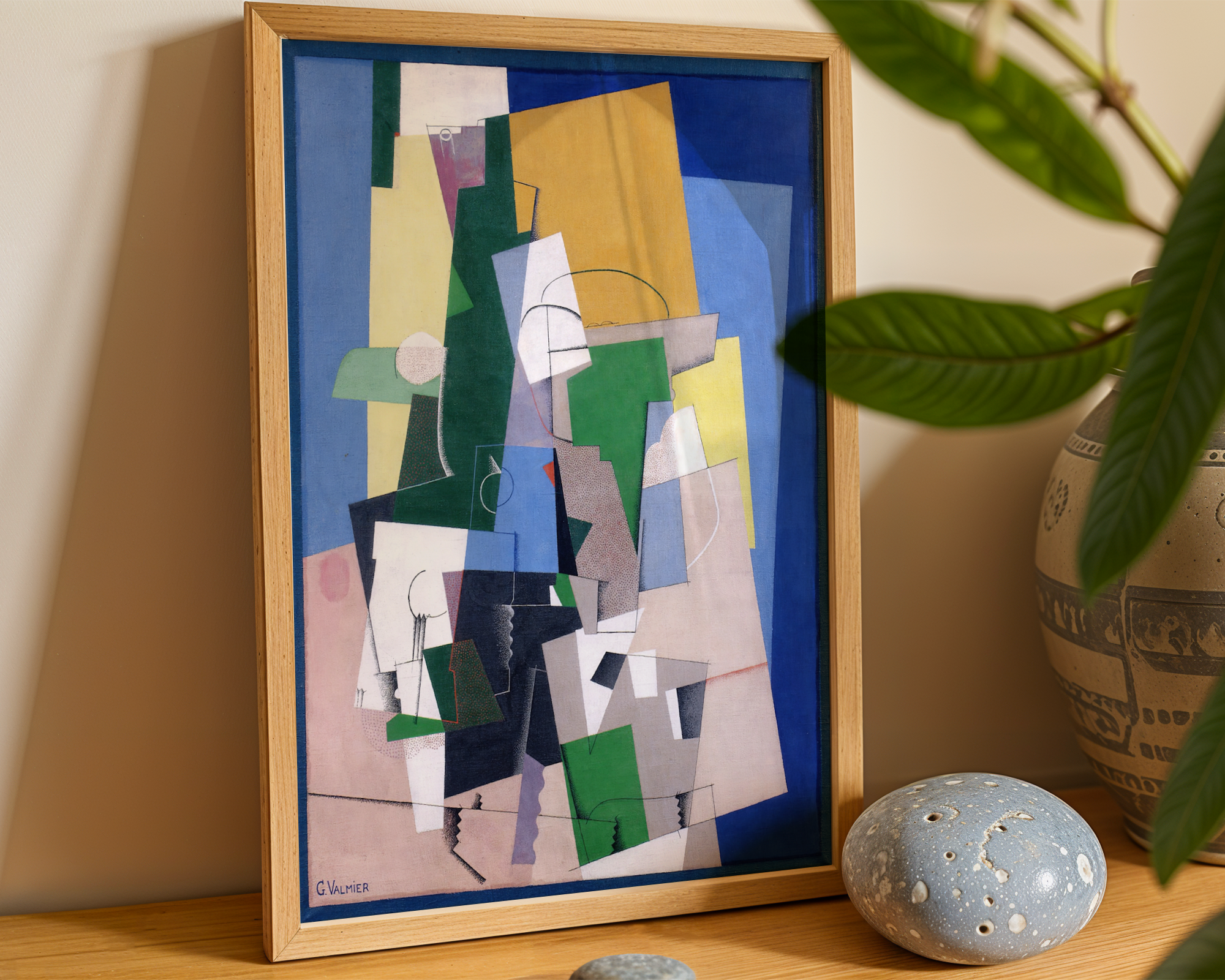 Georges Valmier - Cubist Composition