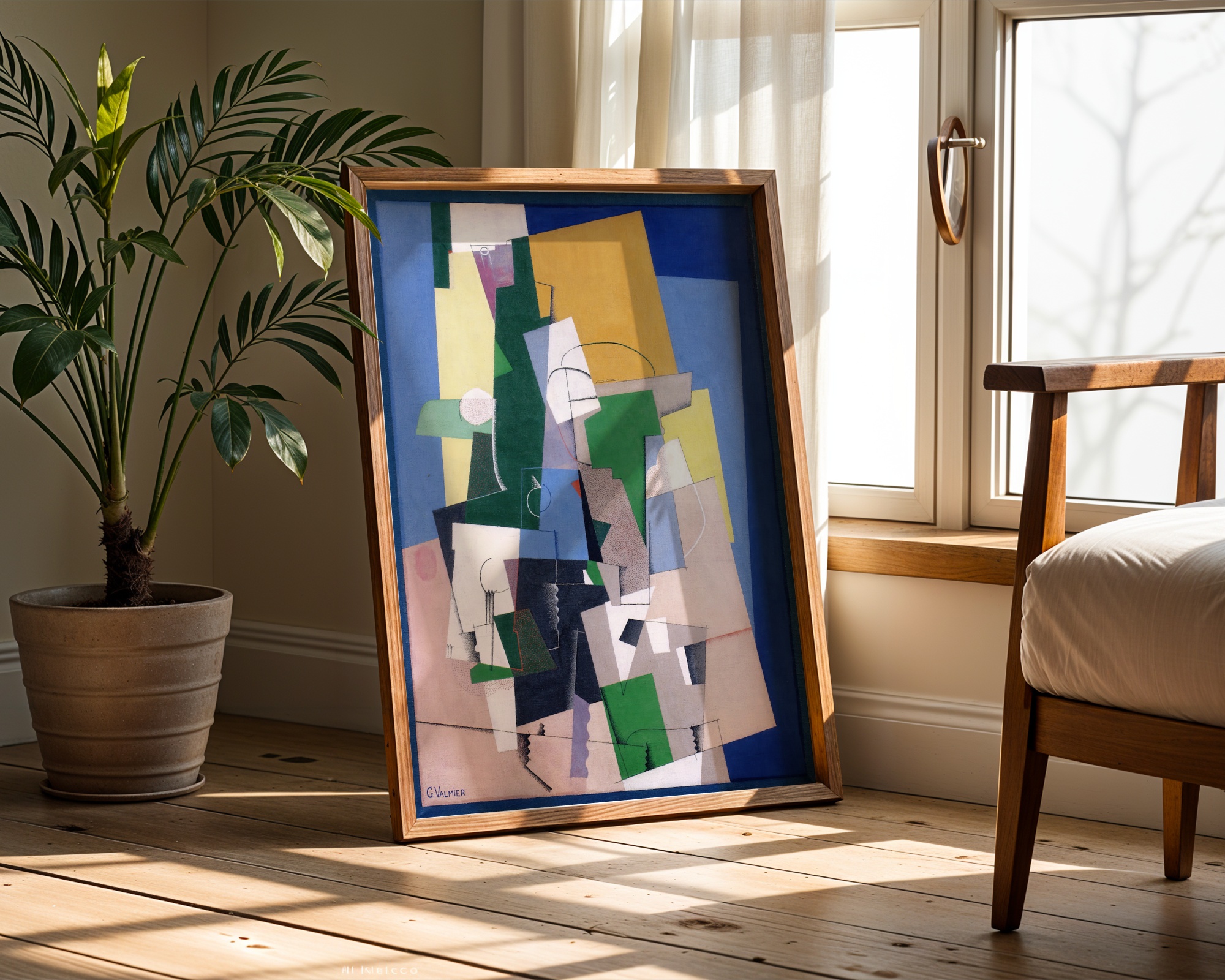 Georges Valmier - Cubist Composition