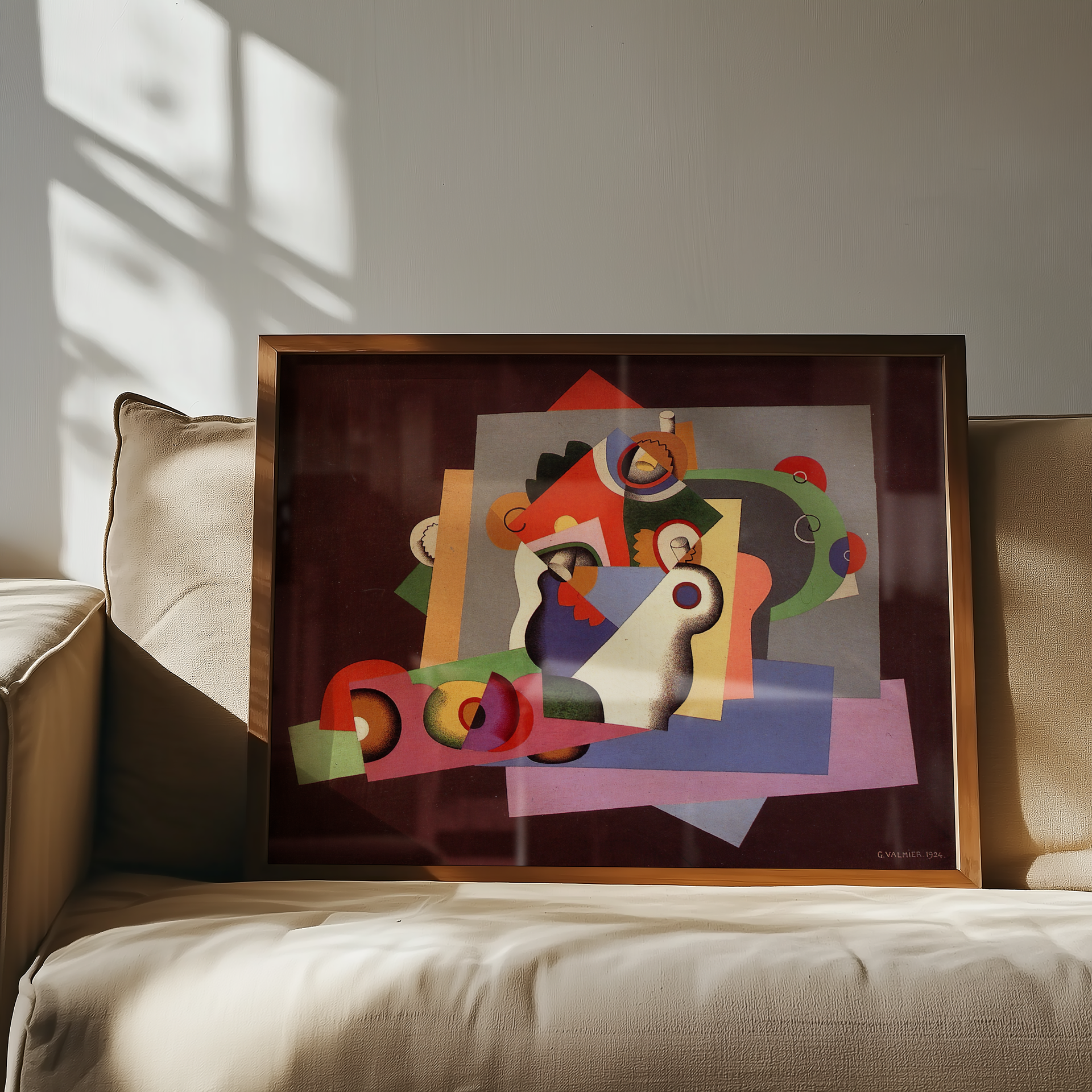 Georges Valmier - Composition with Flowers (1924)