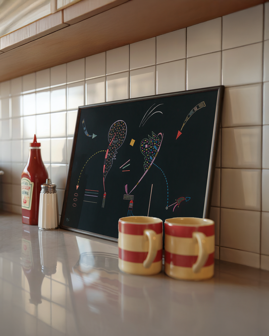 Wassily Kandinsky - Deux Côtes (To sider)