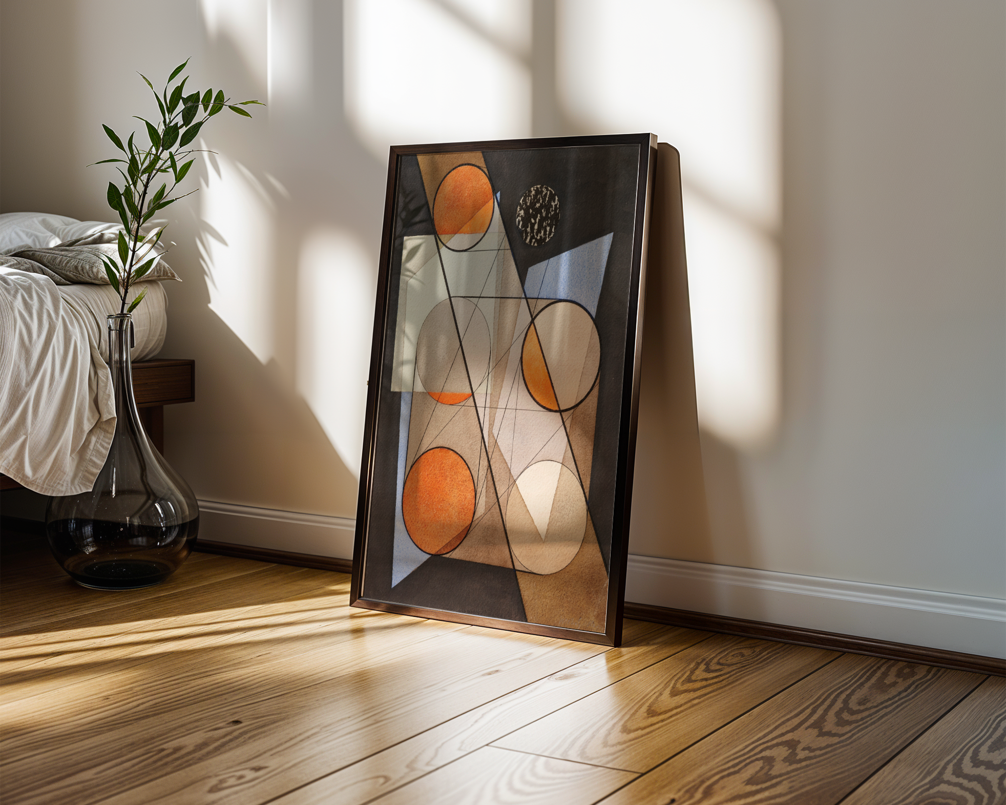 László Moholy-Nagy - Composition with Symmetrical Circles