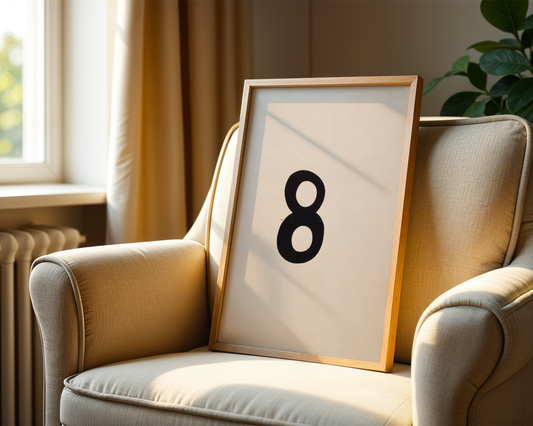 Kurt Schwitters - Arabic Eight (1923)