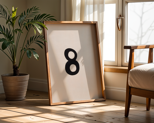 Kurt Schwitters - Arabic Eight (1923)