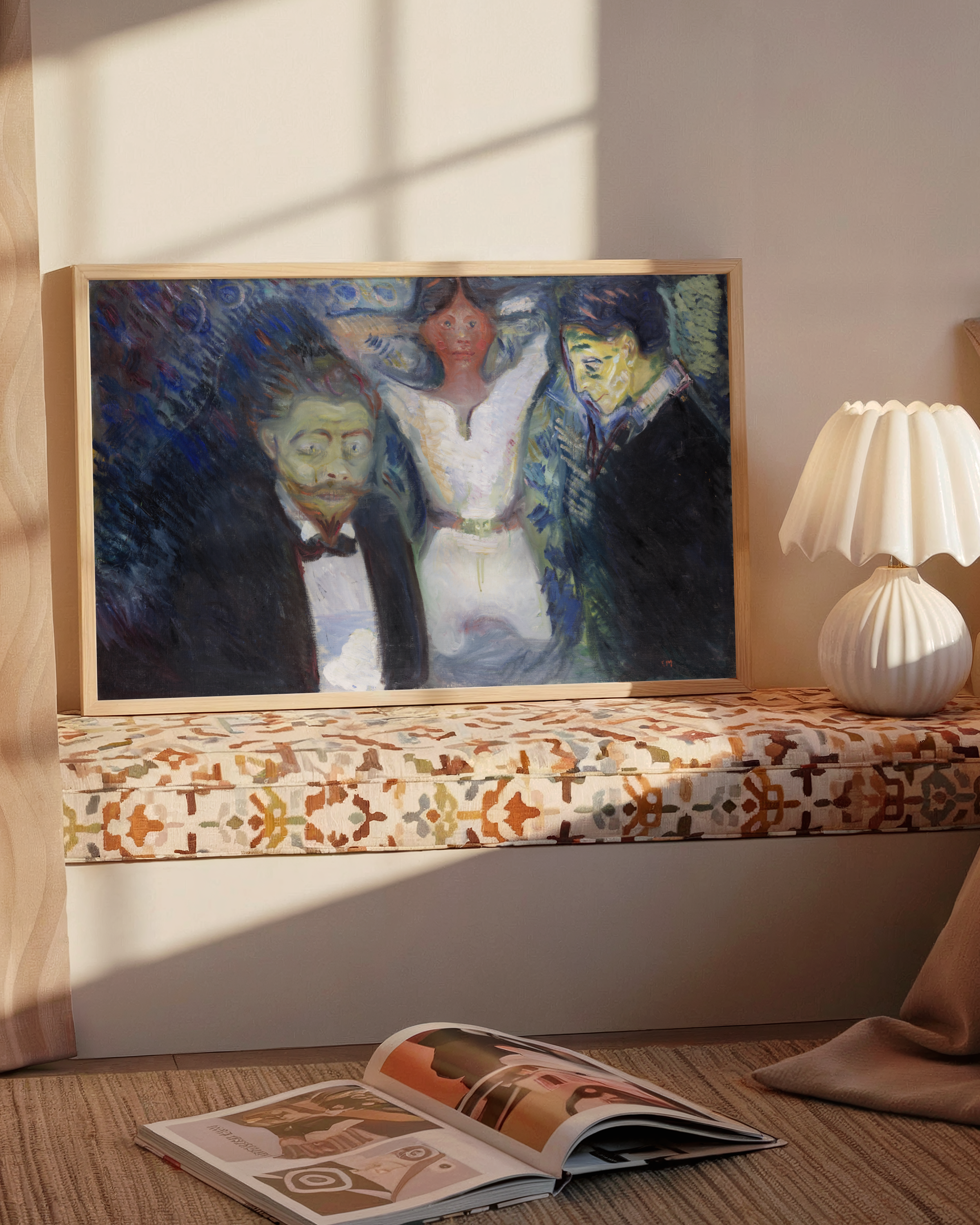 Edvard Munch - Sjalusi (1895)