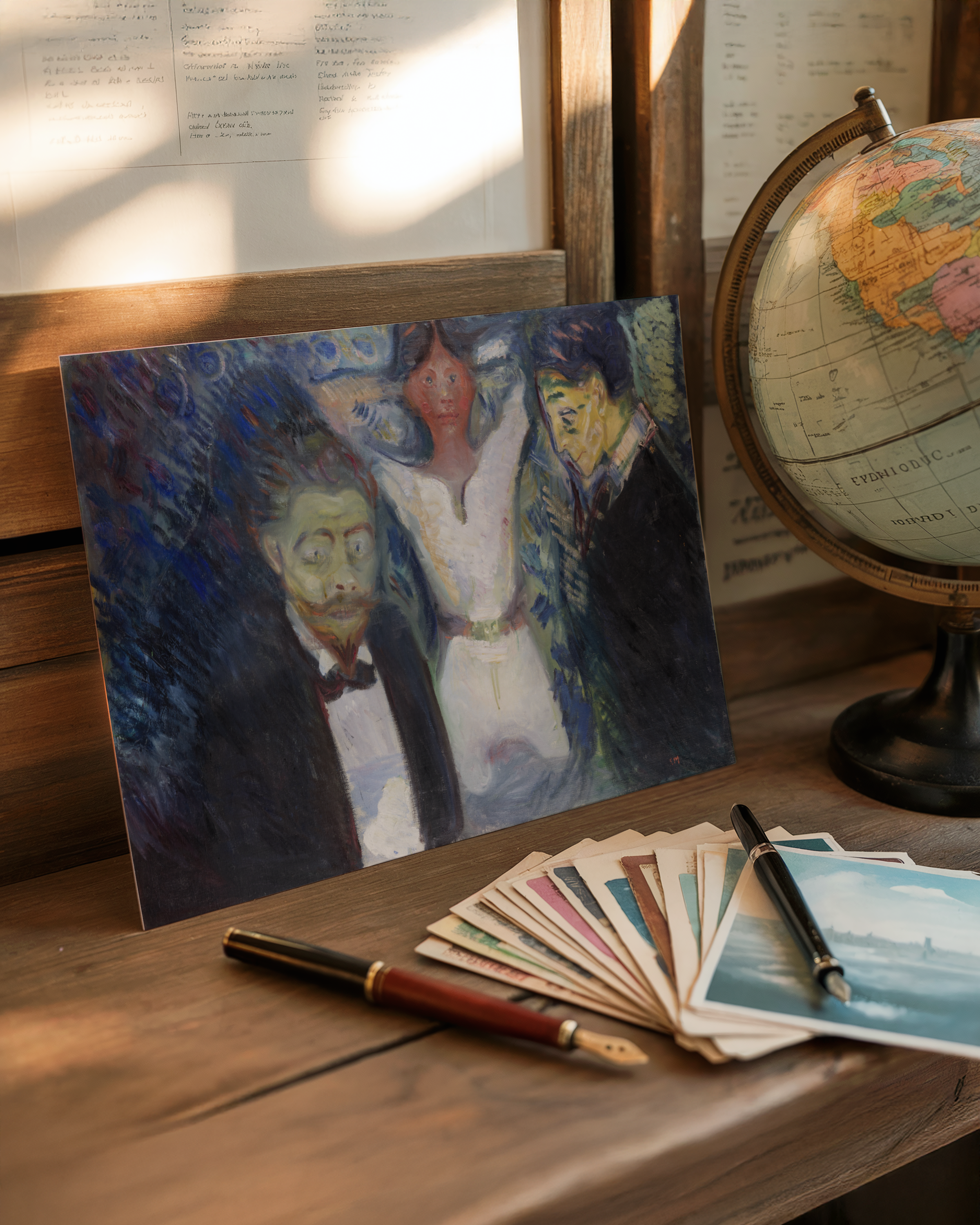 Edvard Munch - Sjalusi (1895)