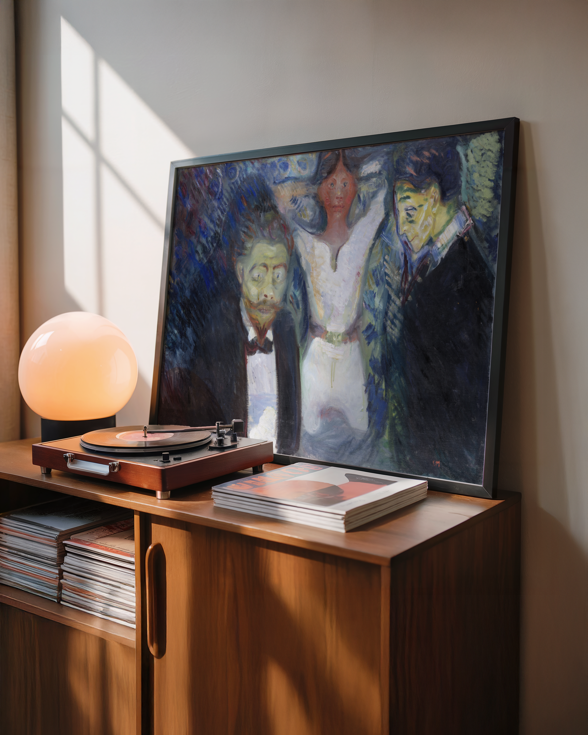 Edvard Munch - Sjalusi (1895)