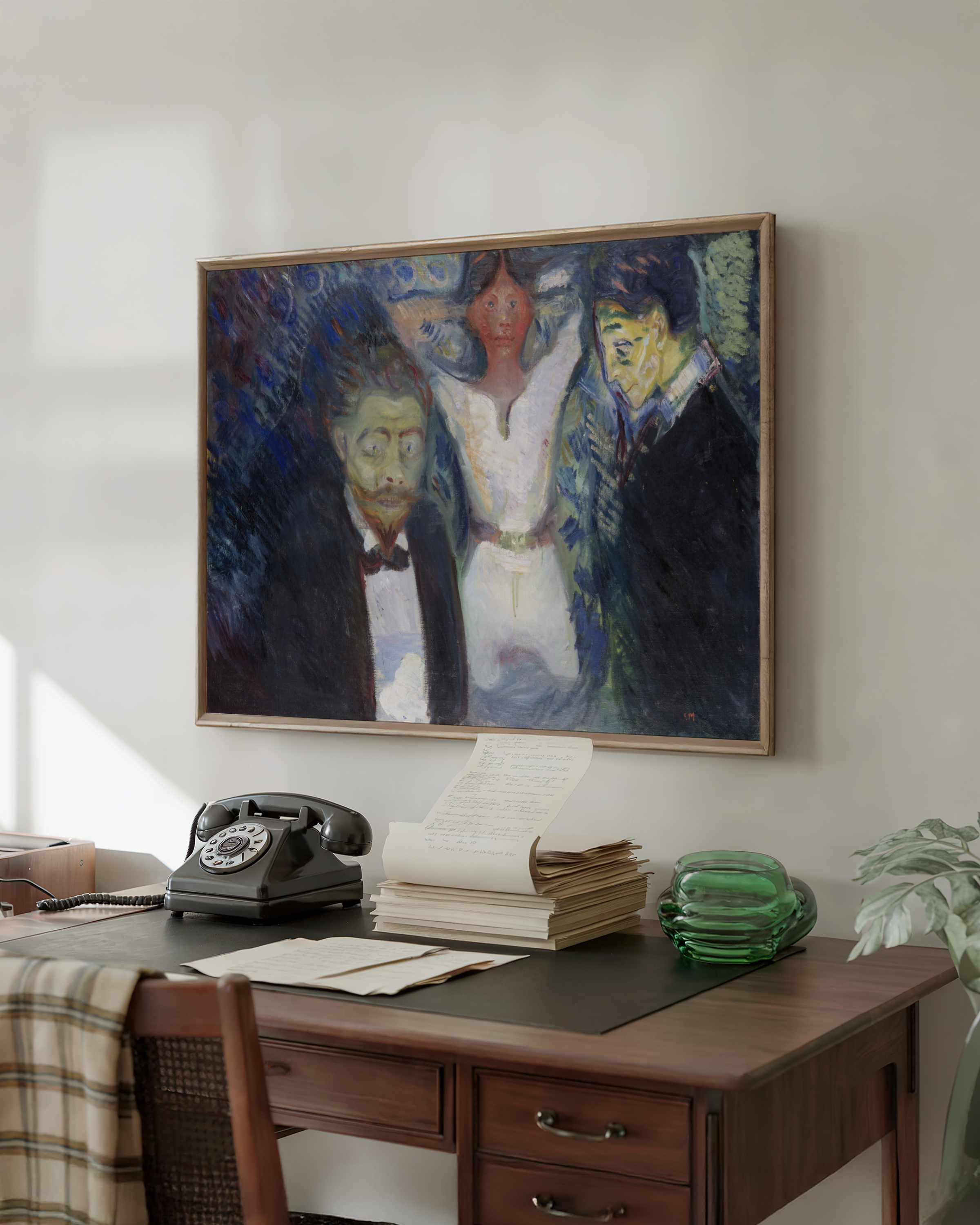 Edvard Munch - Sjalusi (1895)