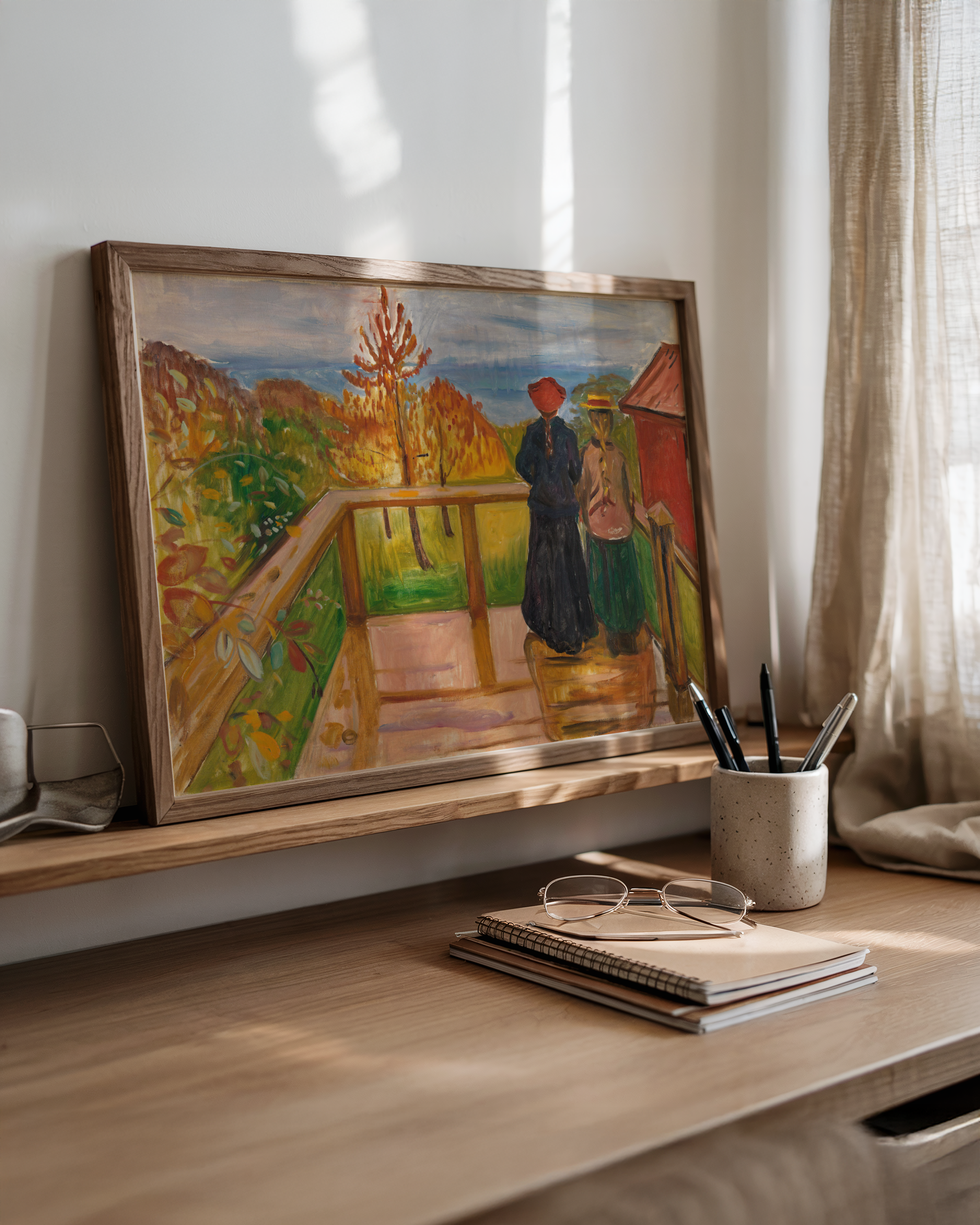 Edvard Munch - På verandaen